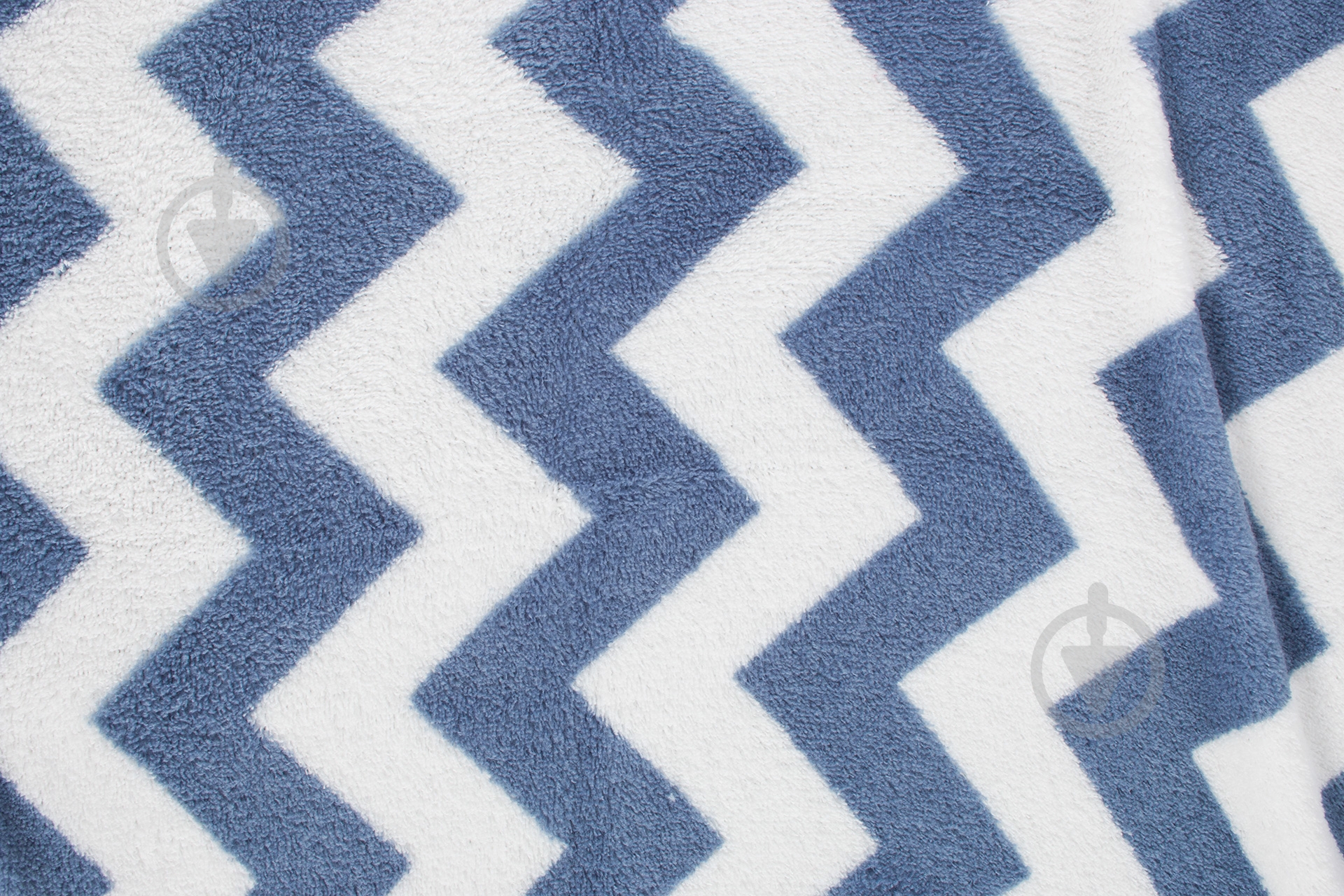 Плед Зигзаг 160x200 см сапфир Underprice - фото 2