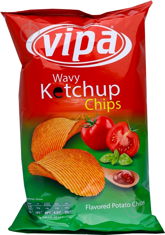 Чипси VIPA Кетчуп 140 г - фото 1 Чипси VIPA Кетчуп 140 г - фото 1