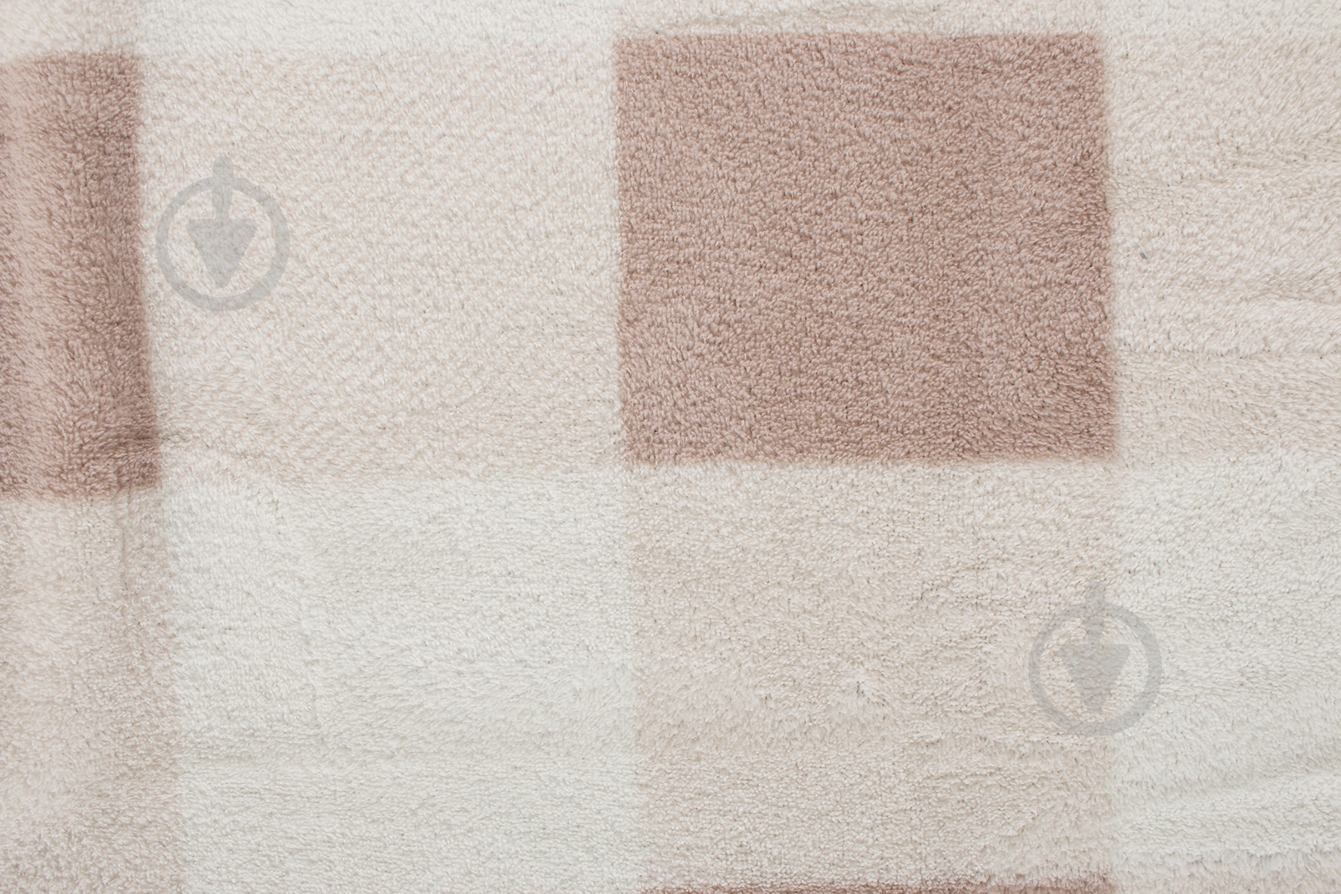 Плед Клетка 160x200 см латте Underprice - фото 2