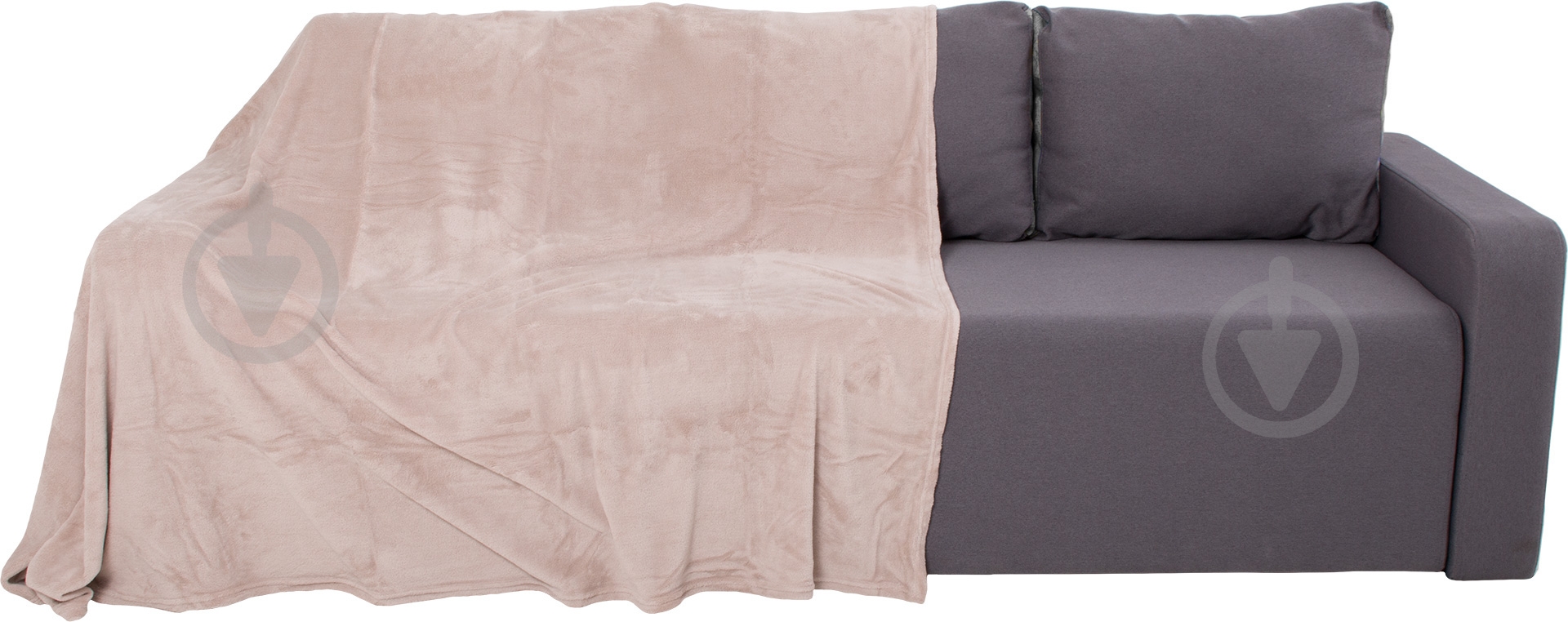 Плед 160x200 см кремовый Underprice - фото 1