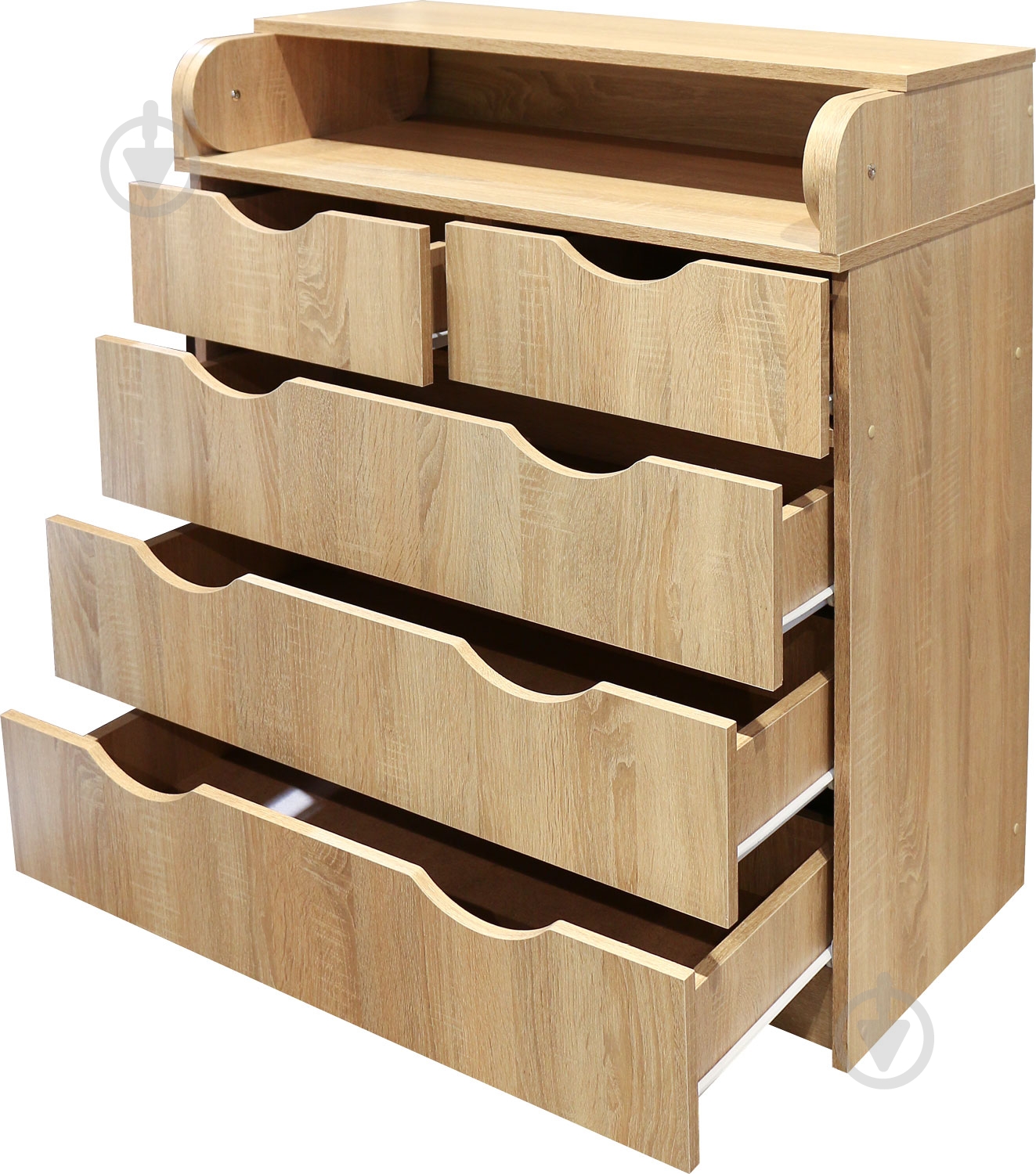 Комод пеленальный К-3+3 дуб сонома - фото 3