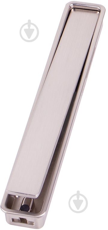 Меблева ручка врізна Ferro Fiori 49168 96 мм M 0760.96 нікель - фото 1