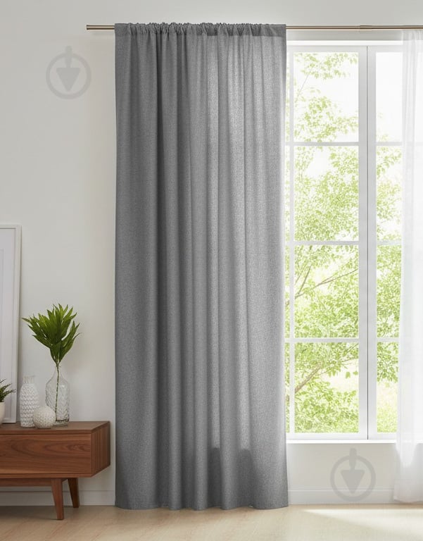 Штора Aiva серый La Nuit - фото 1 Штора Aiva серый La Nuit - фото 1