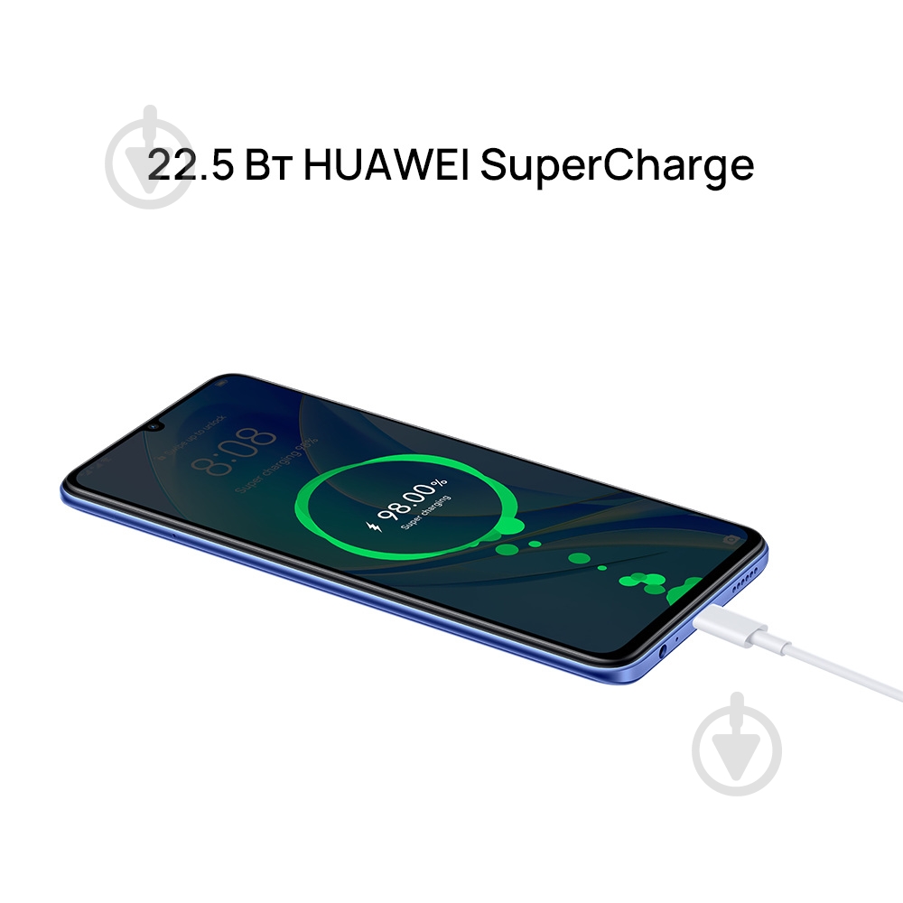Смартфон Huawei nova Y70 (Mega) 4/128GB midnight black (51097CNS) - фото 23