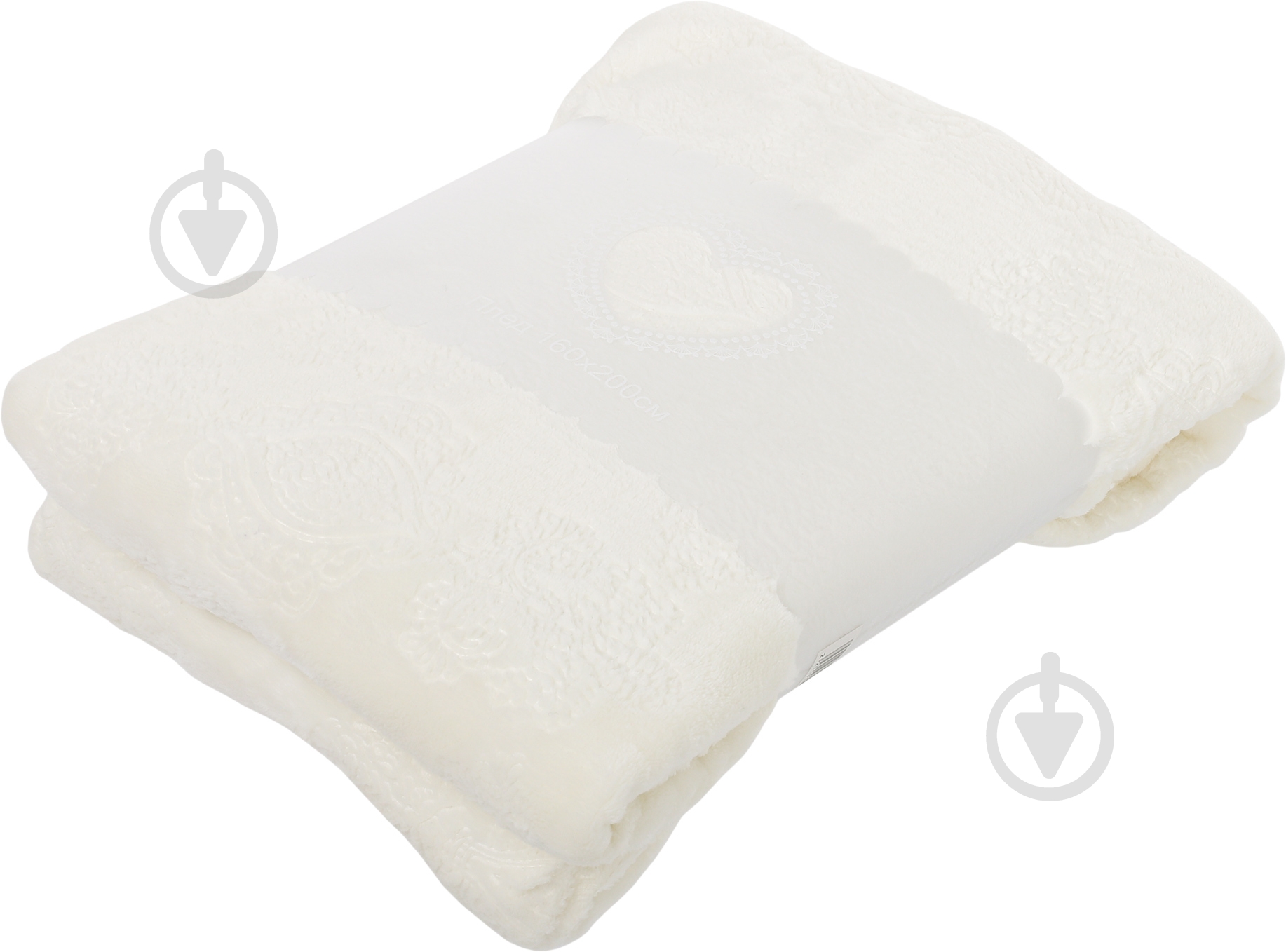 Плед ARABESQUE 160x200 см бежевый Ningbo Hyseas Textile - фото 2