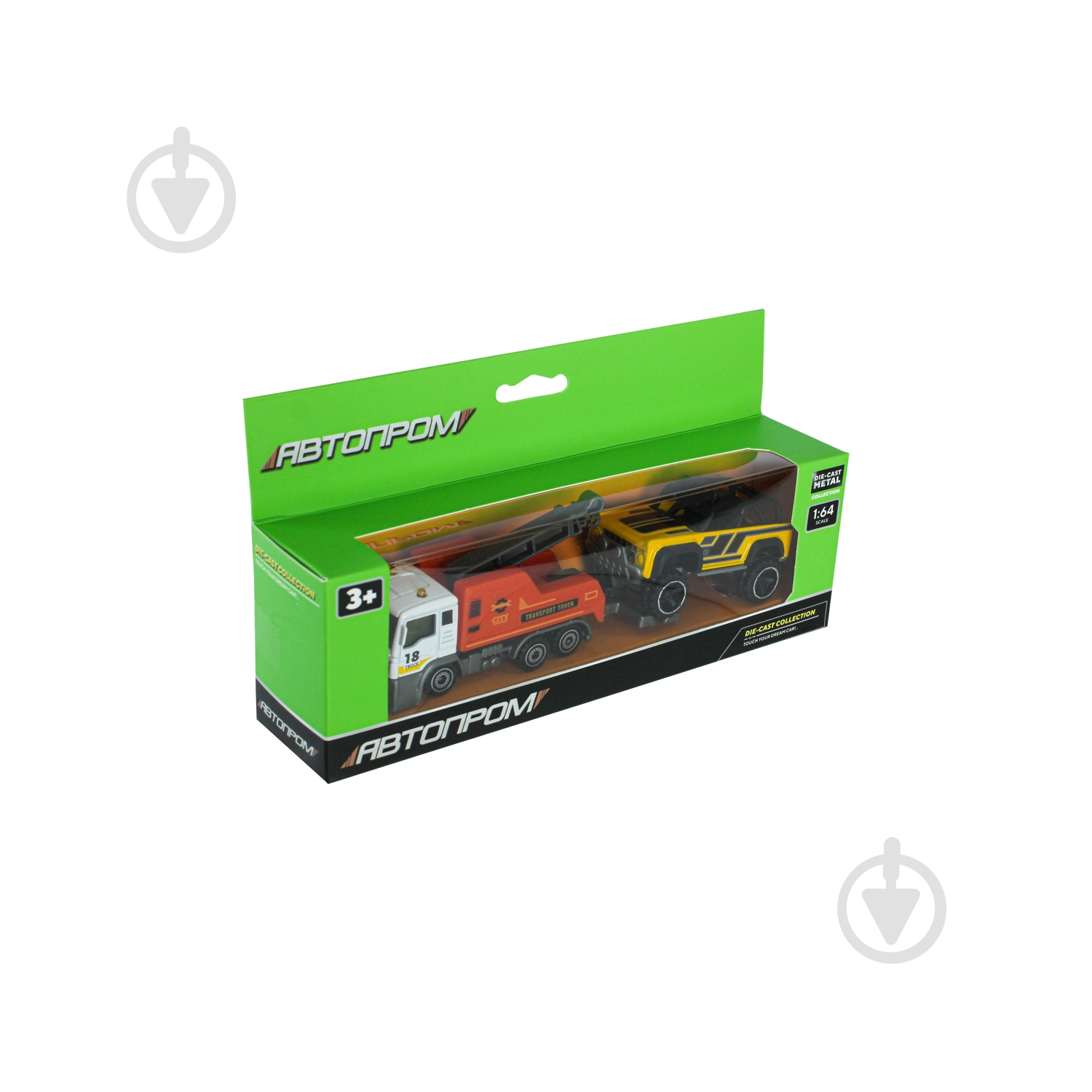 Автомобиль Автопром 1:64 AP7492 - фото 12