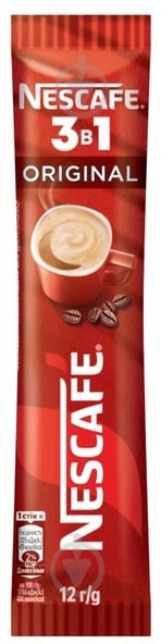 Кавовий напій Nescafe 3в1 Original 12 г - фото 1 Кавовий напій Nescafe 3в1 Original 12 г - фото 1