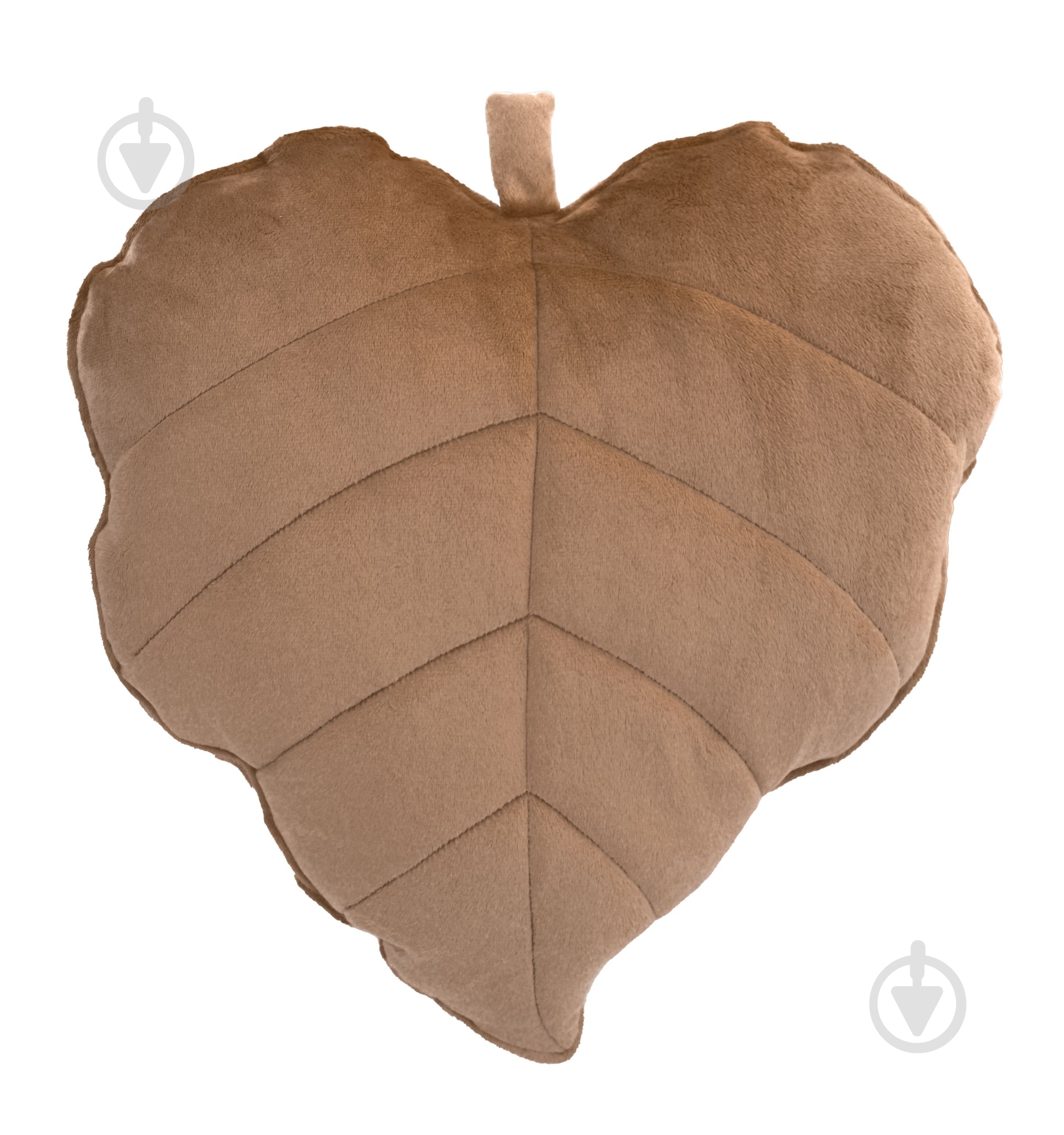 Подушка декоративная Листочек 44x44 см мокко Tigres - фото 1 Подушка декоративная Листочек 44x44 см мокко Tigres - фото 1