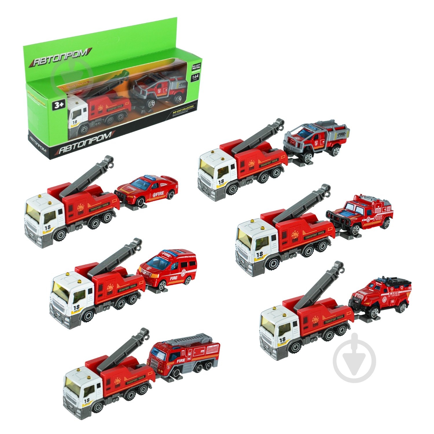 Автомобиль Автопром 1:64 AP7495 - фото 1 Автомобиль Автопром 1:64 AP7495 - фото 1