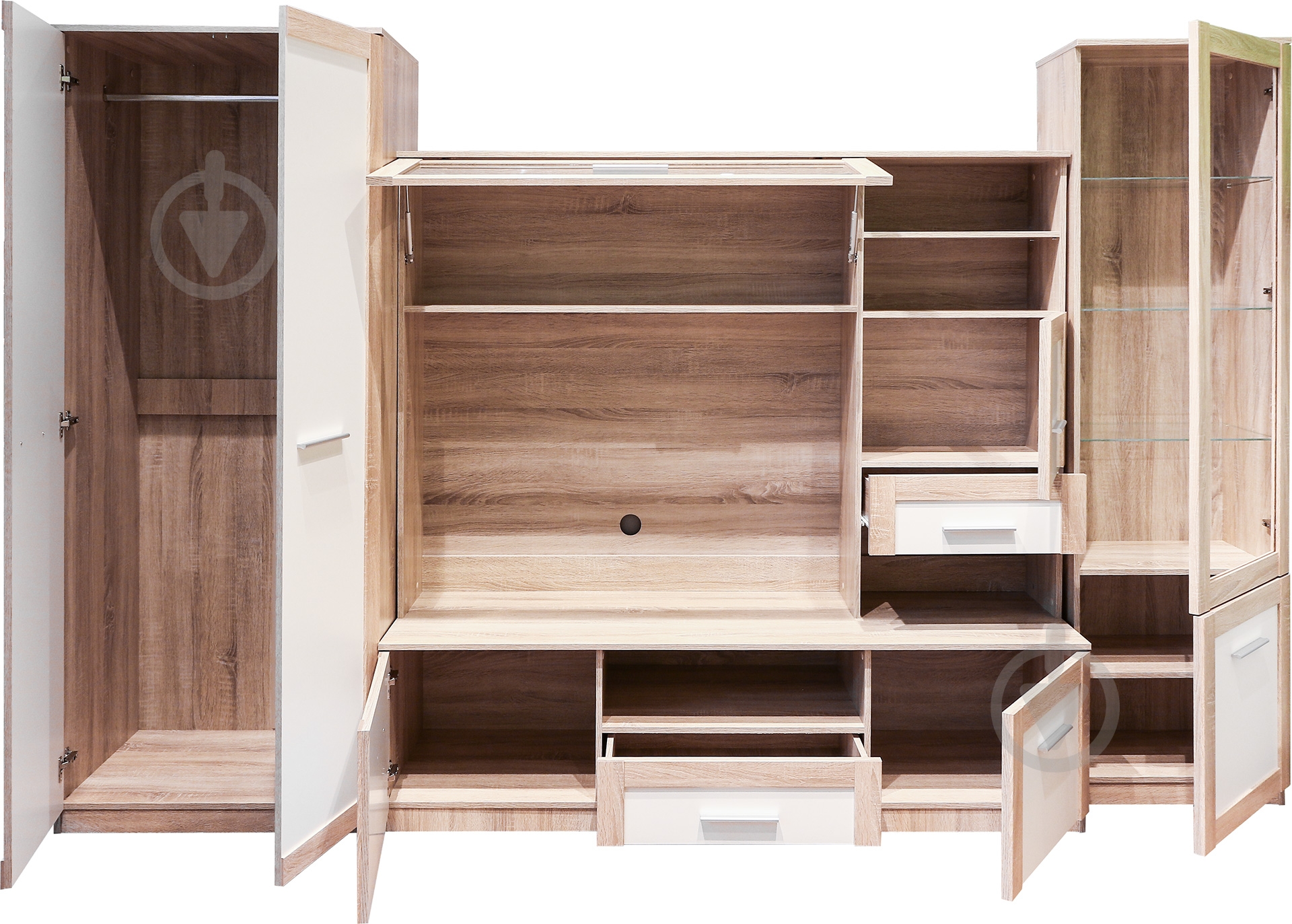 Стінка Симфонія Мебель-Сервіс дуб самоа - фото 3