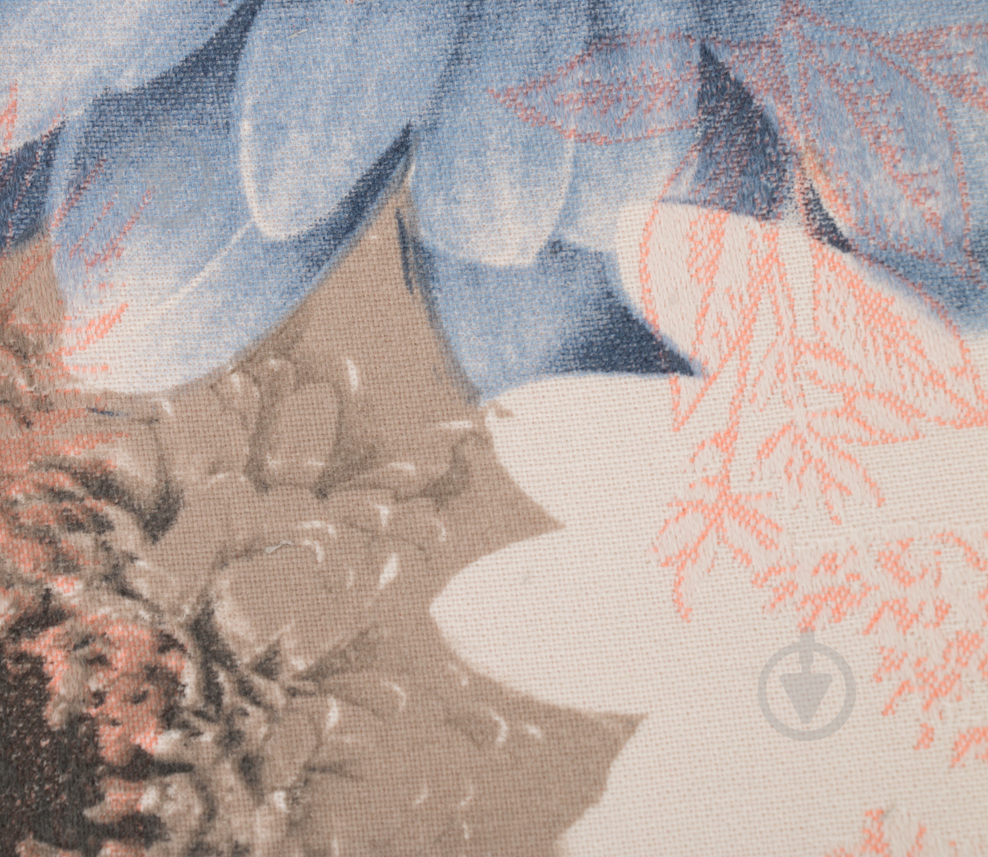 Плед DENIM Flower 130x180 см разноцветный Biederlack - фото 2 Плед DENIM Flower 130x180 см разноцветный Biederlack - фото 2