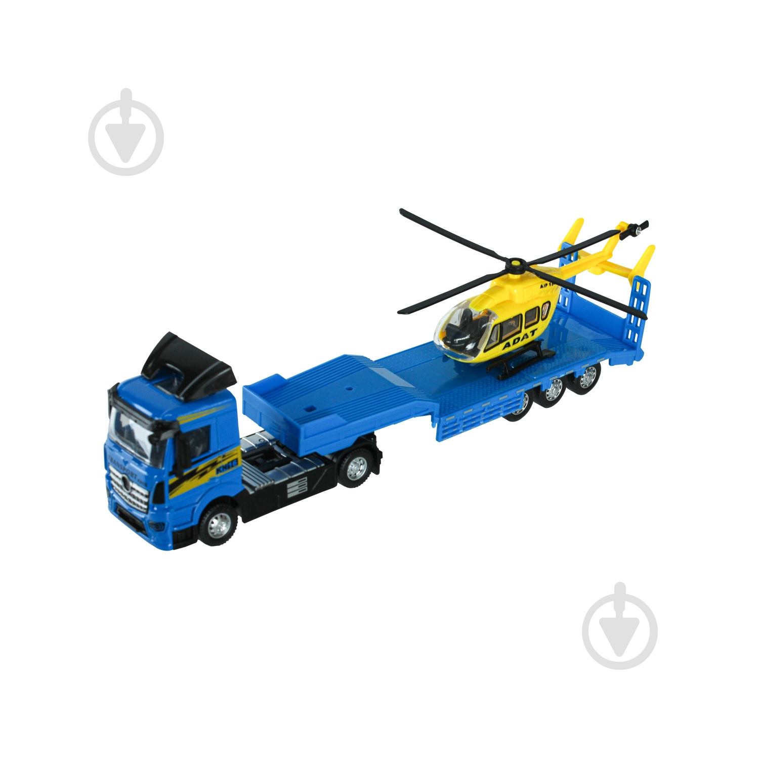 Автомобиль Автопром 1:64 Трейлер AP7503 - фото 4
