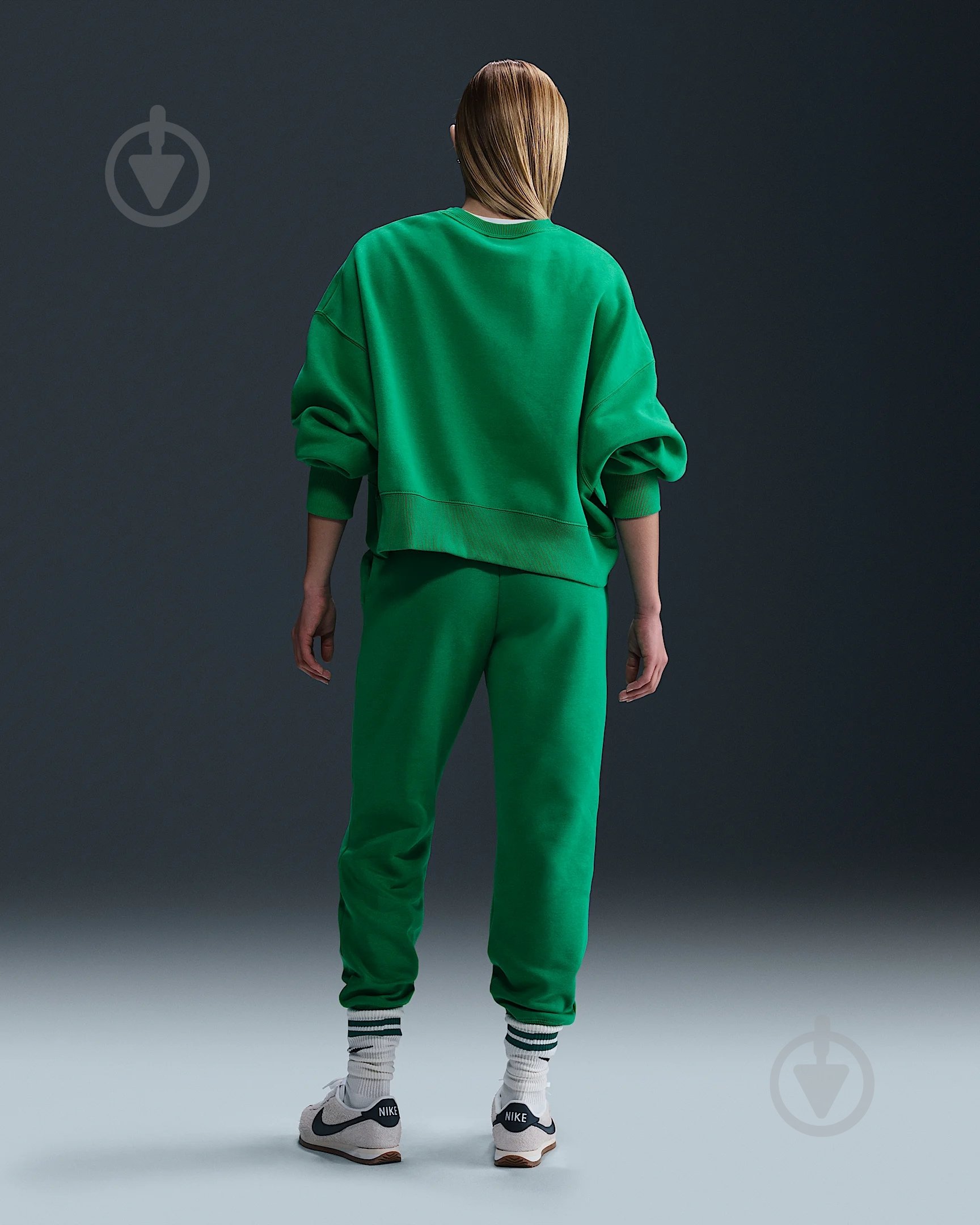 Штани Nike W NSW PHNX FLC MR PANT STD FZ7626-324 р.L зелений - фото 4