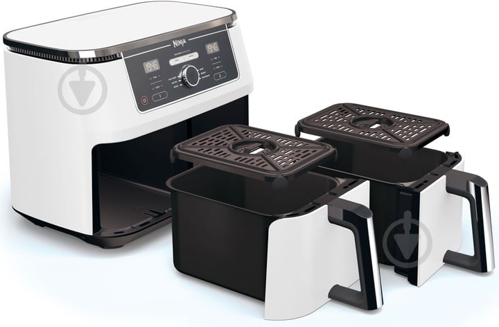 ВИТРИНА! Мультипечь NINJA Air Fryer Dual zone AF400EUWH - фото 10