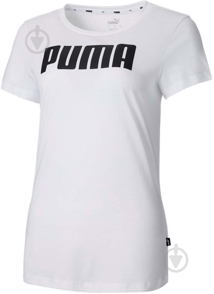 Футболка Puma ESS PUMA TEE W 84719502 р.L белый - фото 1