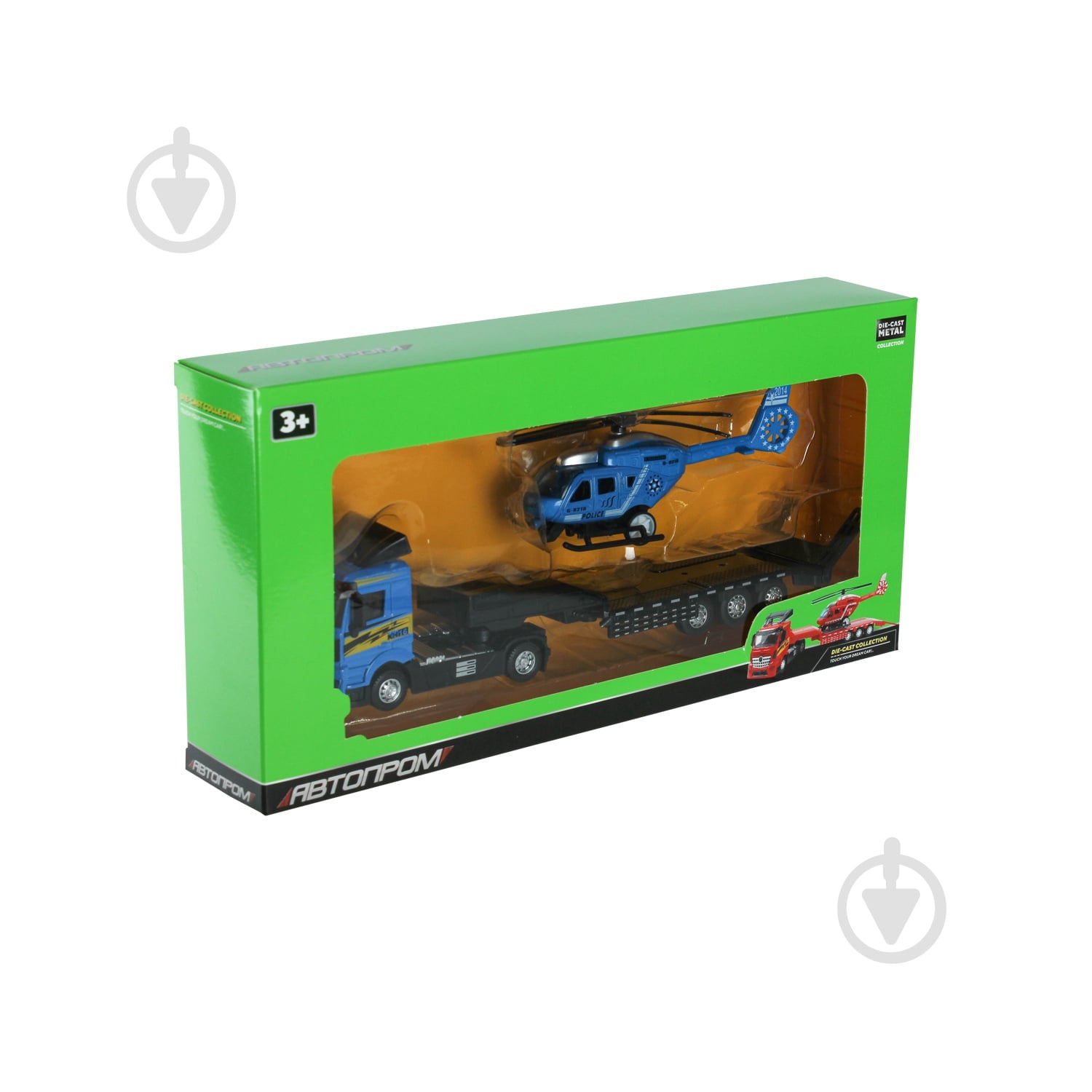 Автомобіль Автопром 1:64 Трейлер AP7509 - фото 5 Автомобіль Автопром 1:64 Трейлер AP7509 - фото 5