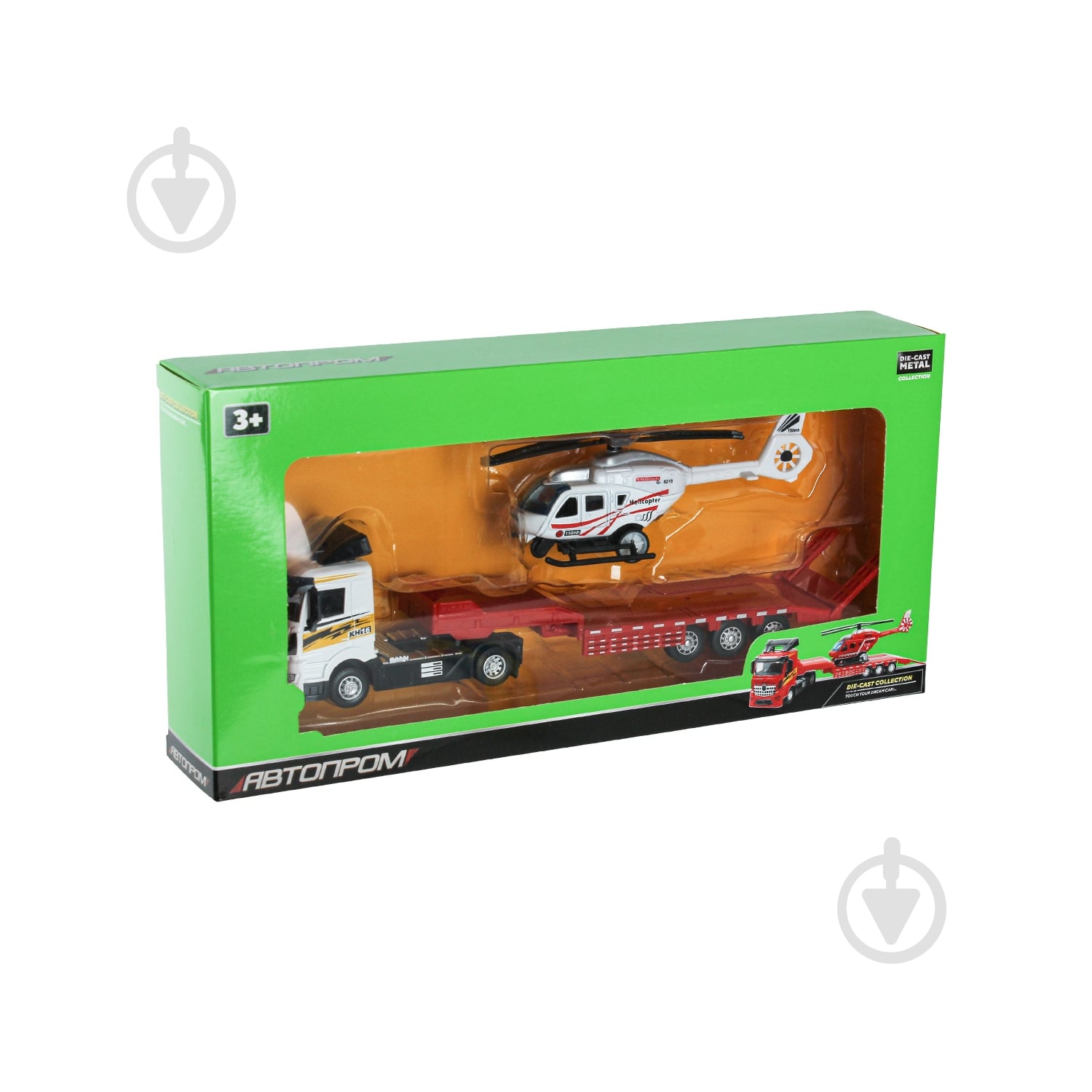 Автомобіль Автопром 1:64 Трейлер AP7509 - фото 3 Автомобіль Автопром 1:64 Трейлер AP7509 - фото 3