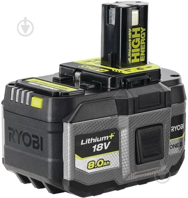 Акумулятор RYOBI ONE+ RB1880T High Energy Lithium+ 18В 8А·год (5133006264) - фото 1