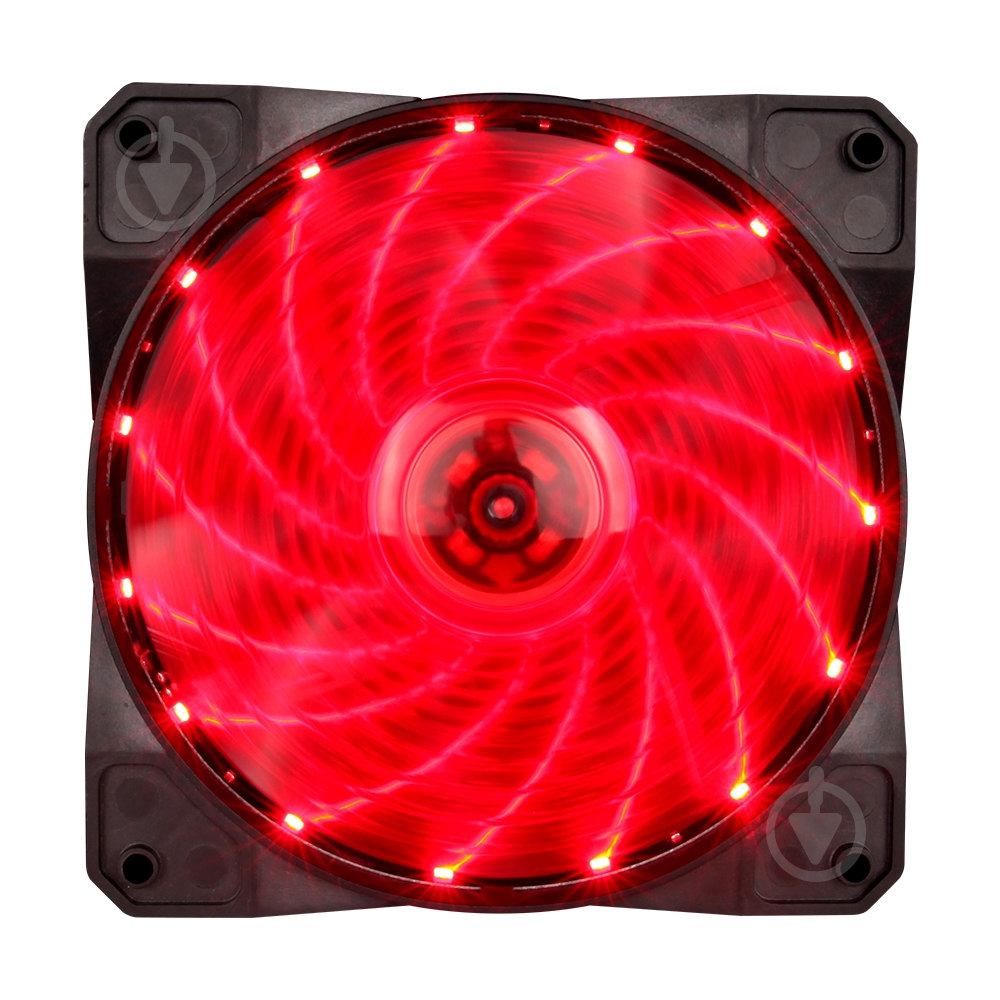 Вентилятор для корпуса 1stPlayer A1-15LED Red bulk - фото 1 Вентилятор для корпуса 1stPlayer A1-15LED Red bulk - фото 1
