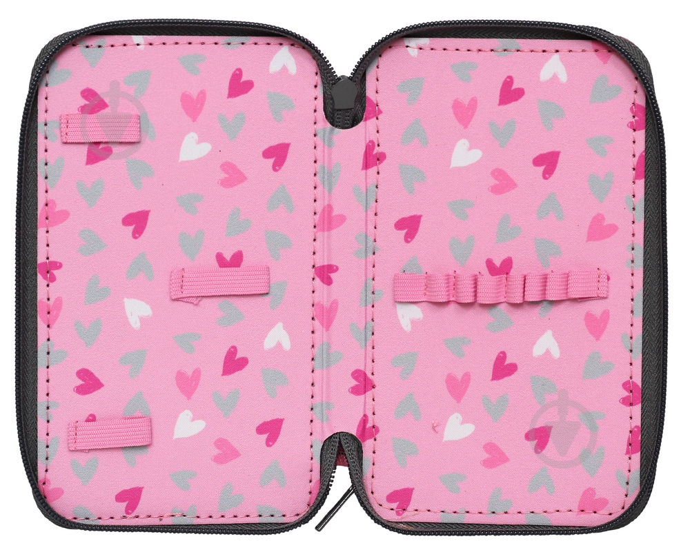 Пенал школьный Kittens CLASS серый - фото 3 Пенал школьный Kittens CLASS серый - фото 3