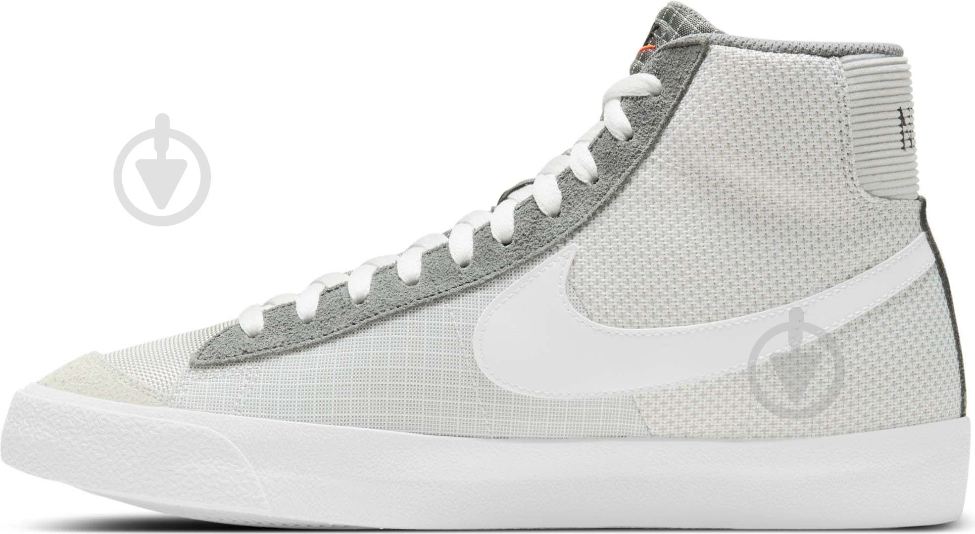 Кроссовки мужские демисезонные Nike Blazer Mid '77 DD1162-001 р.43 серые - фото 4