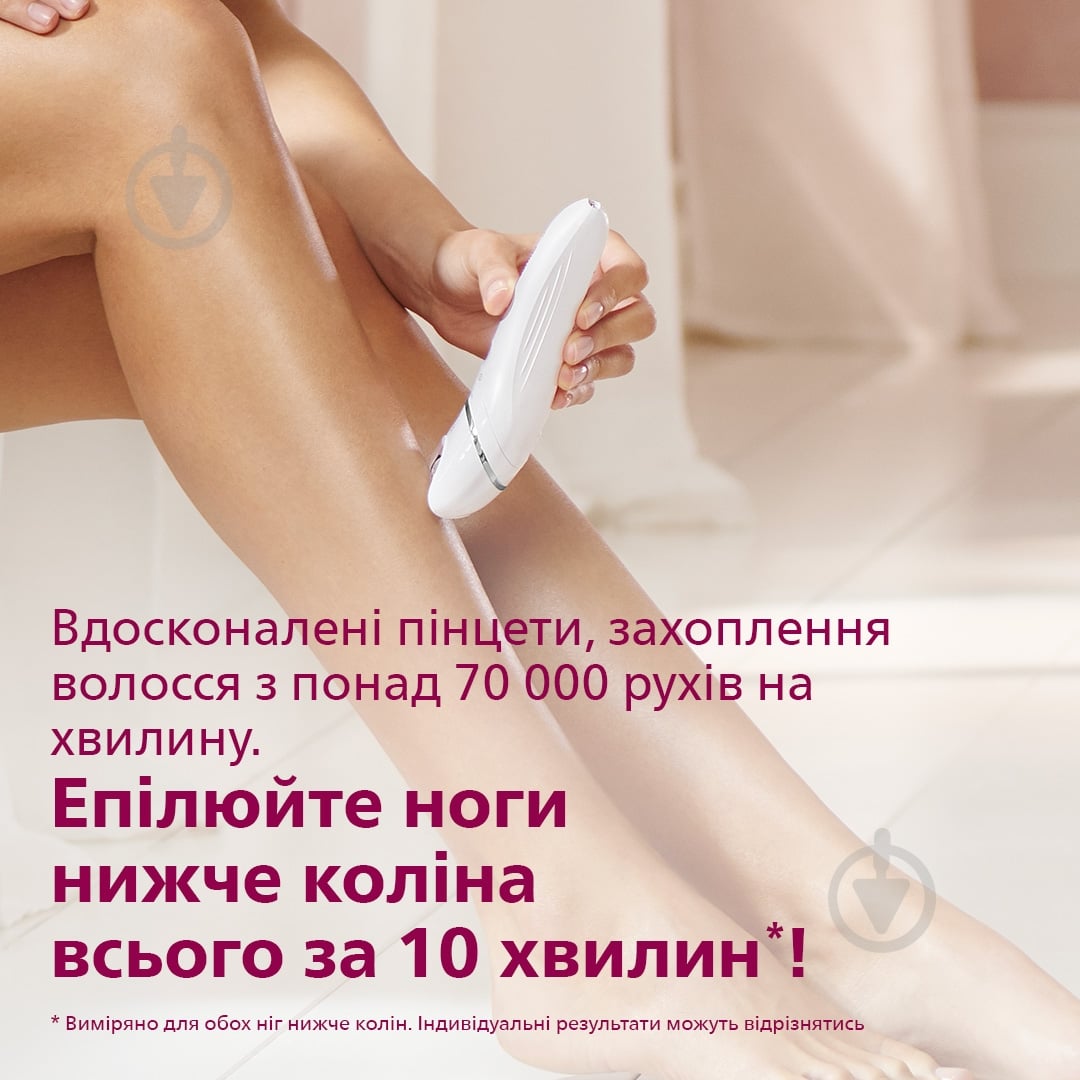 ВИТРИНА! Эпилятор Philips Series 8000 BRE735/00 - фото 3 ВИТРИНА! Эпилятор Philips Series 8000 BRE735/00 - фото 3