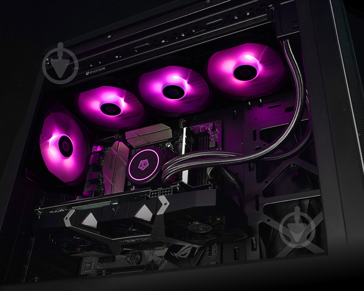 Вентилятор для корпуса ID-Cooling XF-12025-RGB (Single Pack) - фото 6