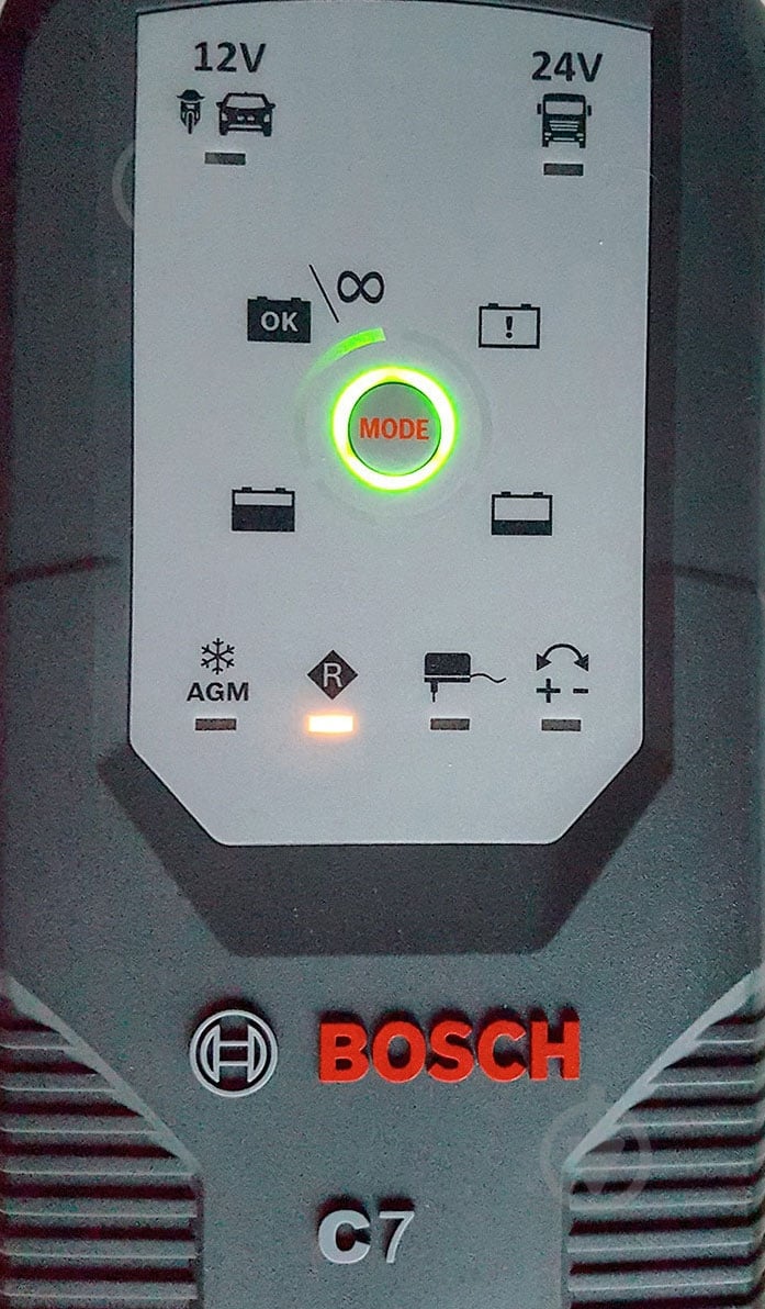 Зарядное устройство инверторное Bosch С7 7 А 230 А/год - фото 18