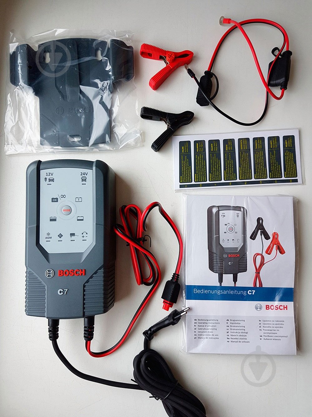 Зарядное устройство инверторное Bosch С7 7 А 230 А/год - фото 34