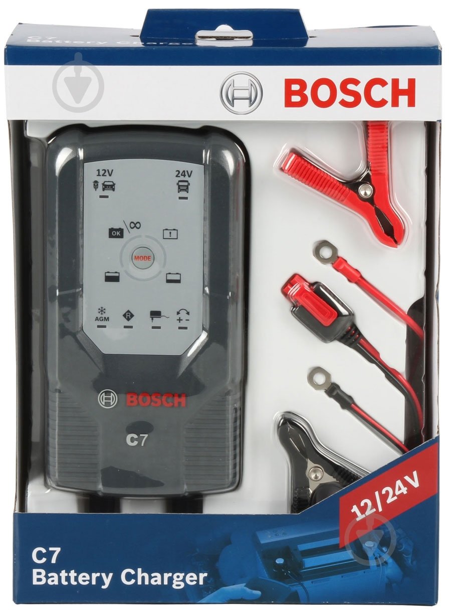 Зарядное устройство инверторное Bosch С7 7 А 230 А/год - фото 36