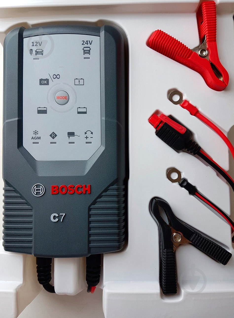 Зарядное устройство инверторное Bosch С7 7 А 230 А/год - фото 35