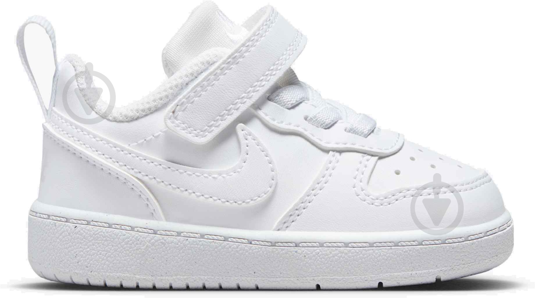 Кроссовки детские демисезонные Nike COURT BOROUGH LOW RECRAFT DV5458-106 р.21 белые - фото 1 Кроссовки детские демисезонные Nike COURT BOROUGH LOW RECRAFT DV5458-106 р.21 белые - фото 1