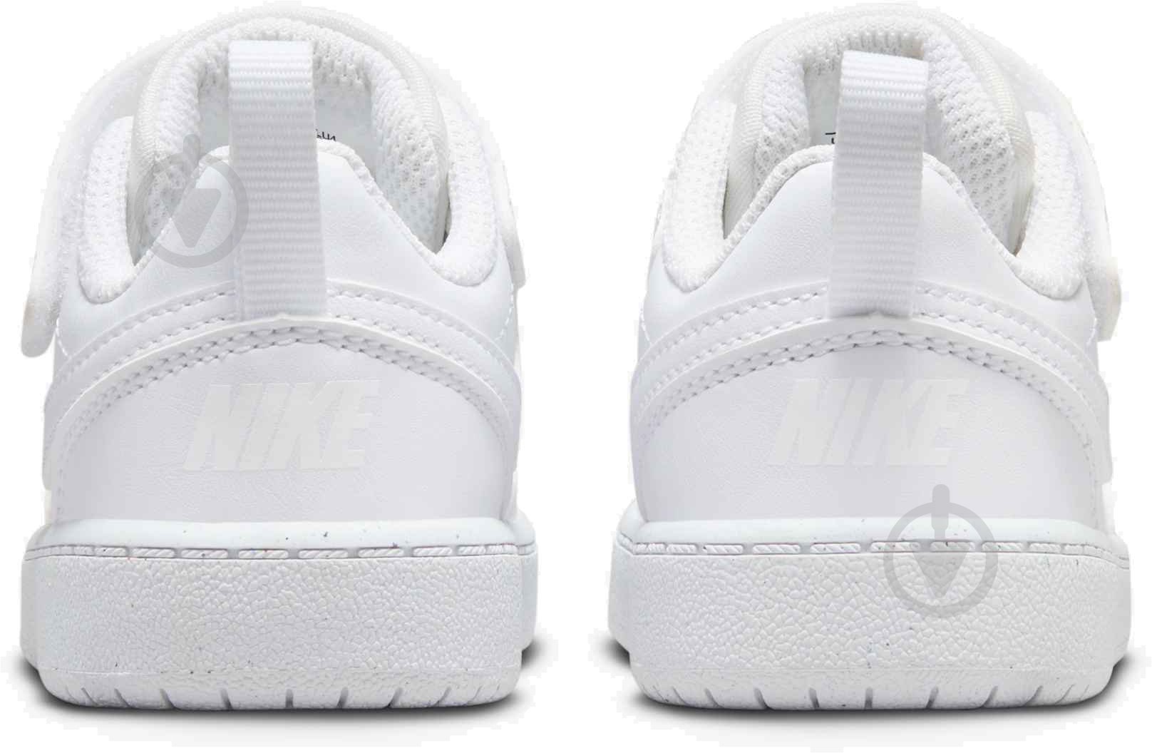 Кроссовки детские демисезонные Nike COURT BOROUGH LOW RECRAFT DV5458-106 р.21 белые - фото 6 Кроссовки детские демисезонные Nike COURT BOROUGH LOW RECRAFT DV5458-106 р.21 белые - фото 6