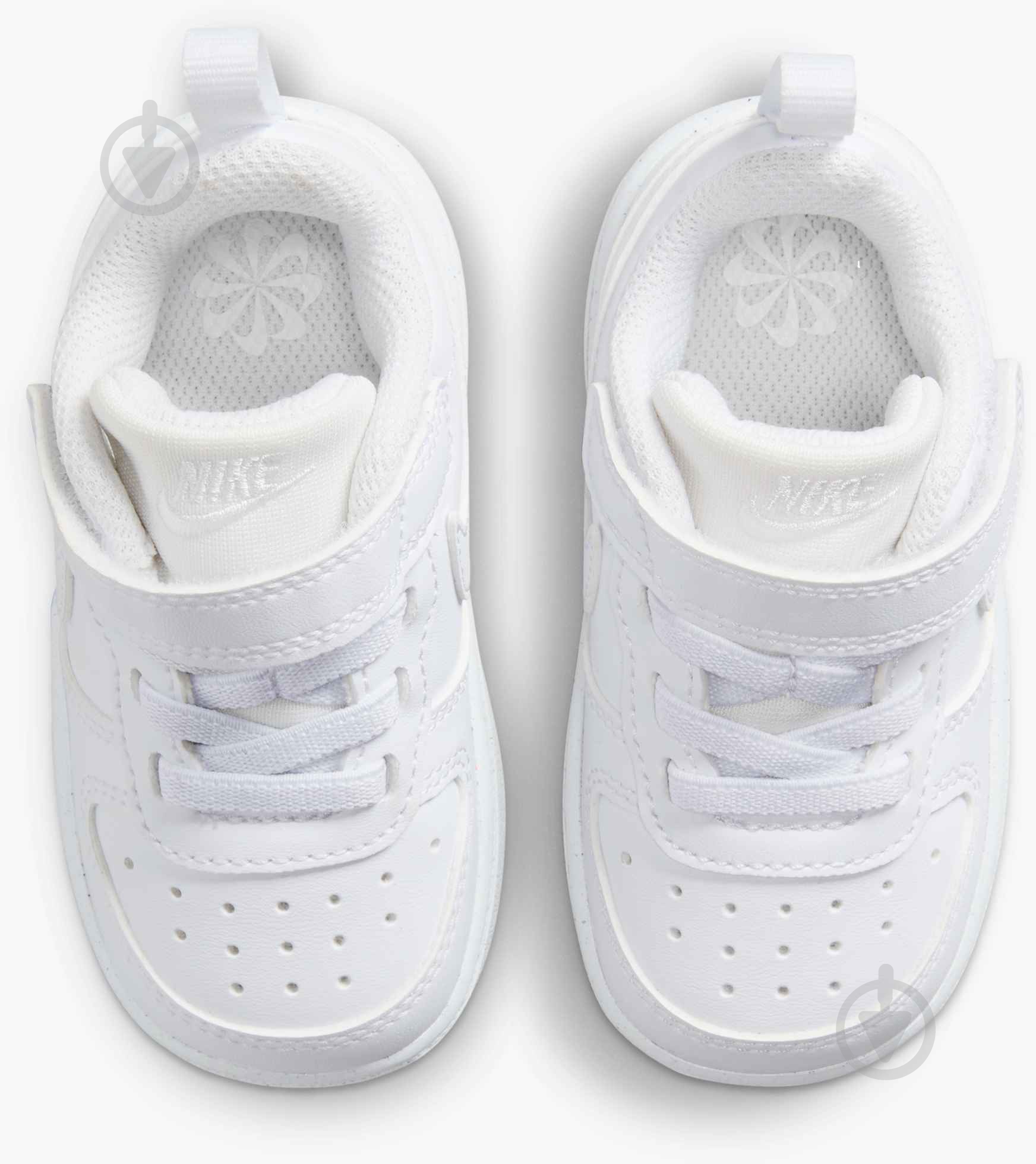 Кроссовки детские демисезонные Nike COURT BOROUGH LOW RECRAFT DV5458-106 р.21 белые - фото 7 Кроссовки детские демисезонные Nike COURT BOROUGH LOW RECRAFT DV5458-106 р.21 белые - фото 7
