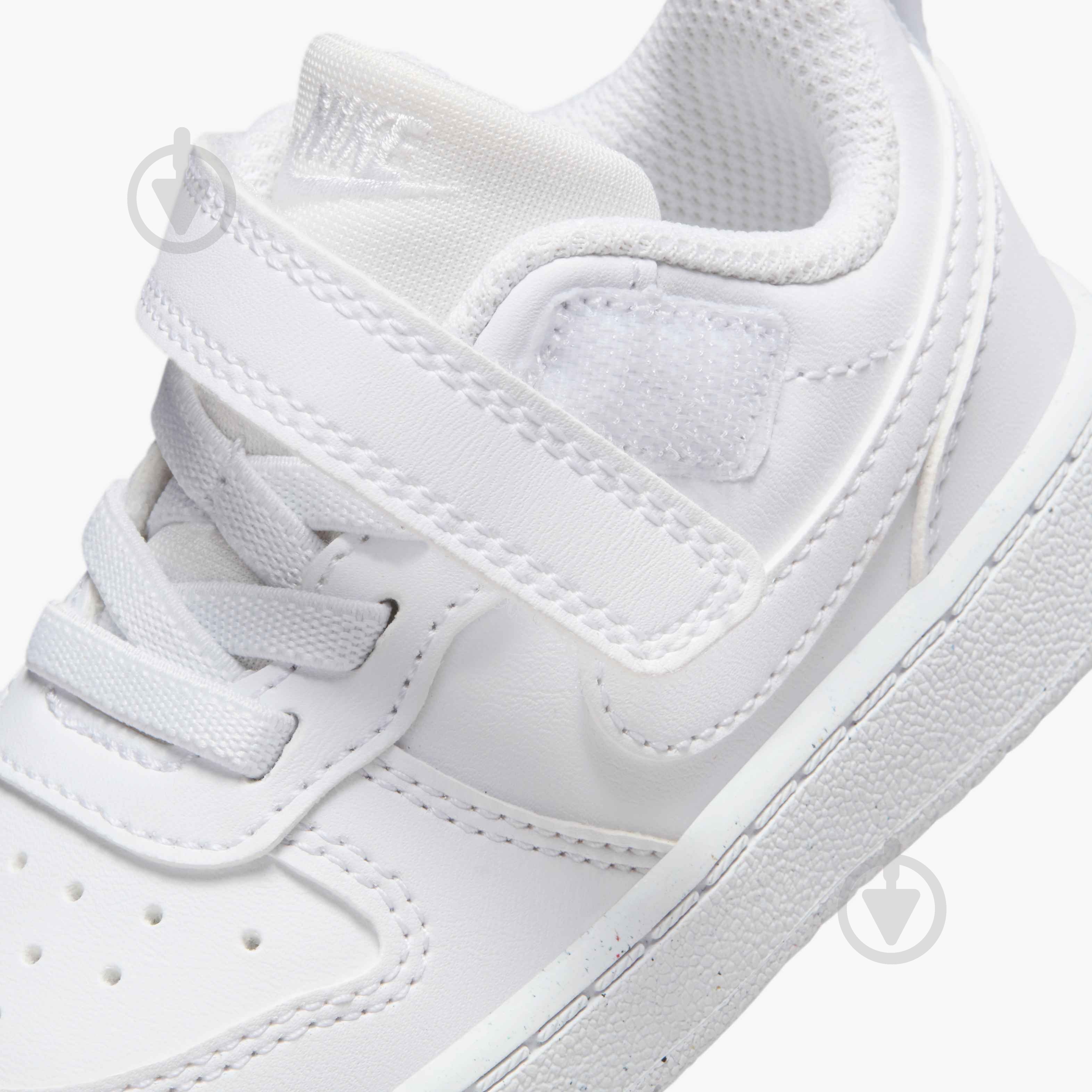 Кроссовки детские демисезонные Nike COURT BOROUGH LOW RECRAFT DV5458-106 р.21 белые - фото 9 Кроссовки детские демисезонные Nike COURT BOROUGH LOW RECRAFT DV5458-106 р.21 белые - фото 9