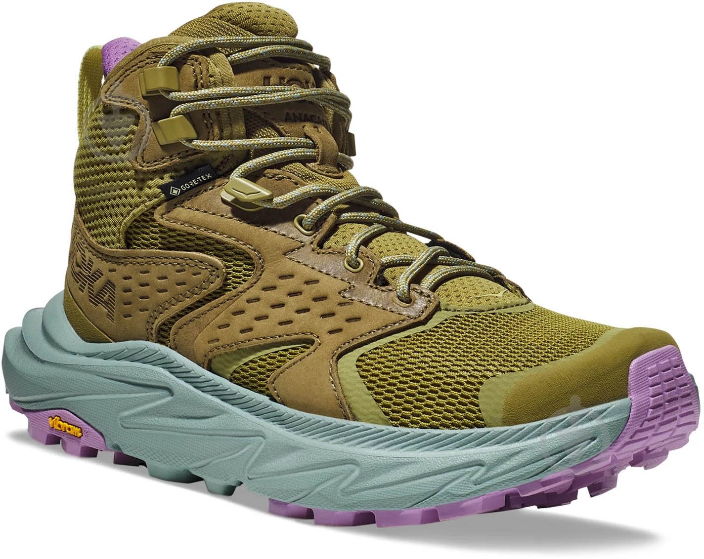 Ботинки Hoka W ANACAPA 2 MID GTX 1142831-GMAG р.38,5 хаки - фото 4