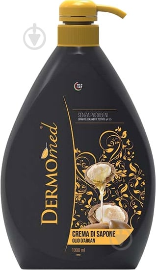Крем-мыло DermoMed Аргановое масло 1000 мл - фото 3