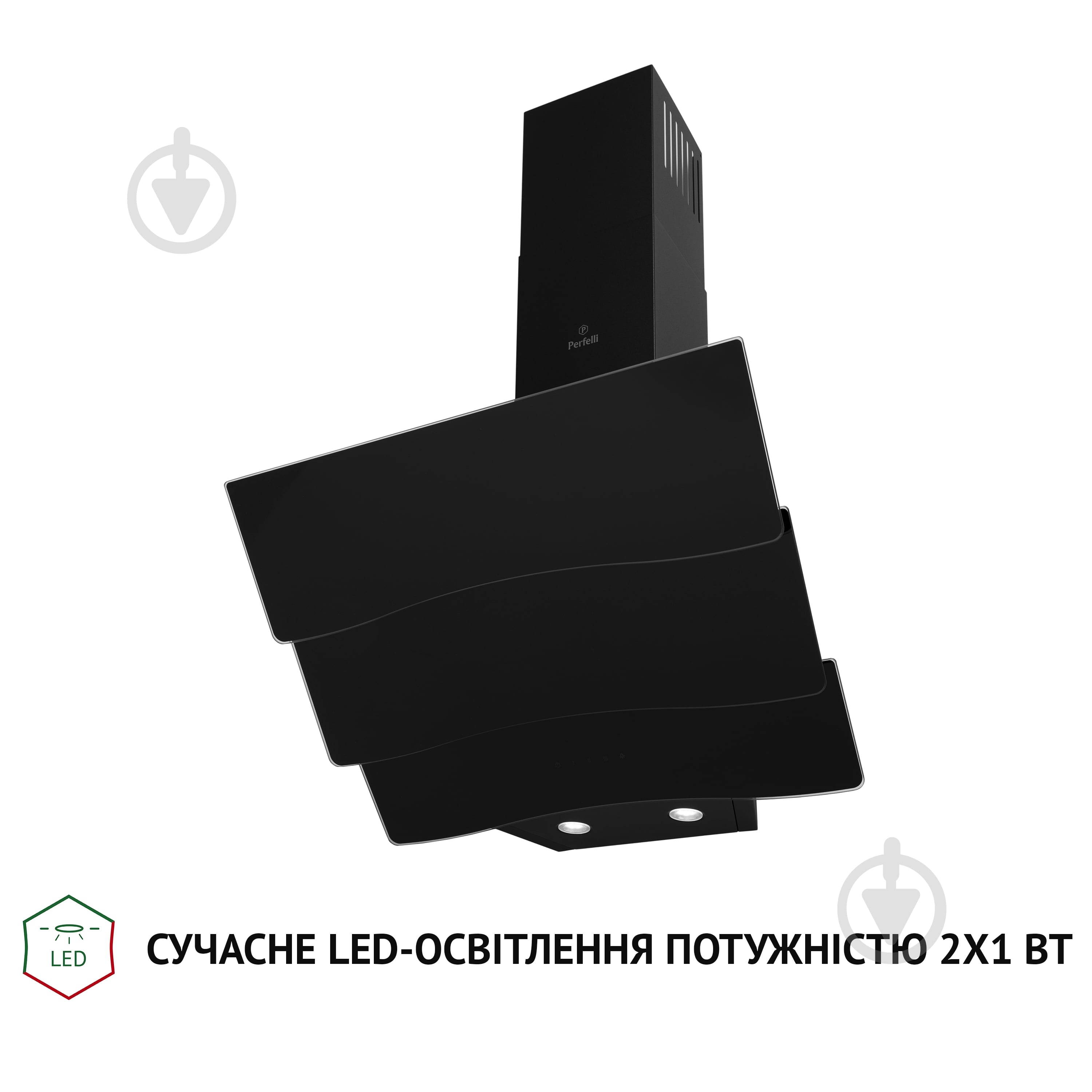 Вытяжка Perfelli DNS 6482 D 850 BL LED - фото 3