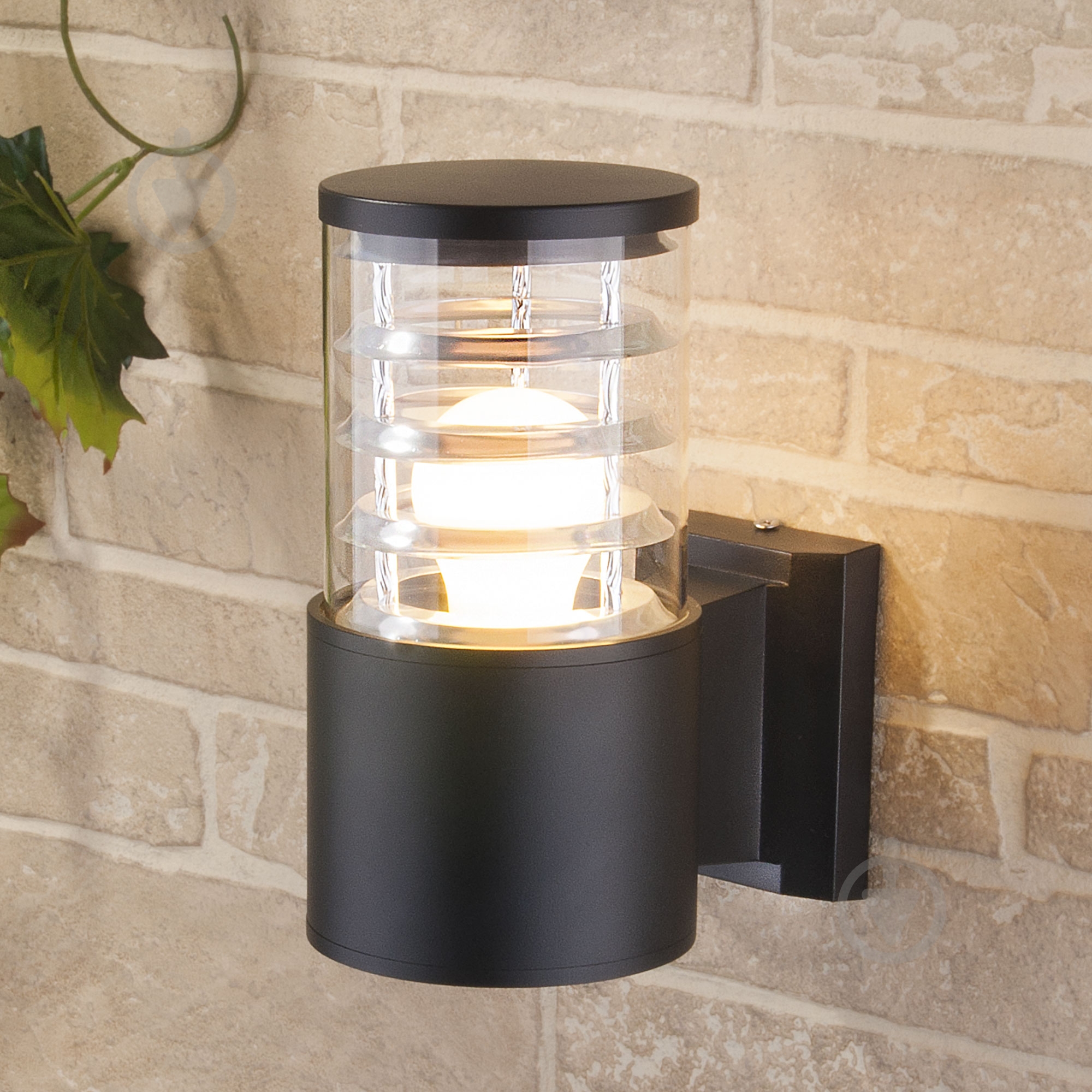 Светильник настенный Strotskis 1408 Techno E27 60 Вт IP54 черный - фото 2