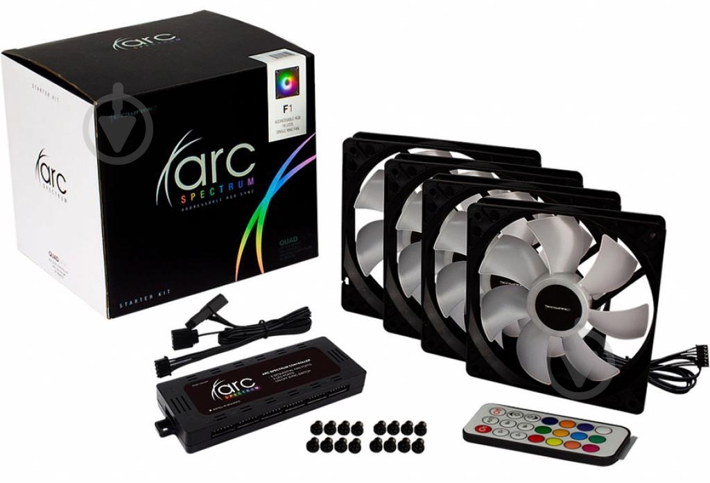 Вентилятор Tecware ARC Spectrum F1 Starter Kit (TW-ARC-F1-SK4) - фото 5