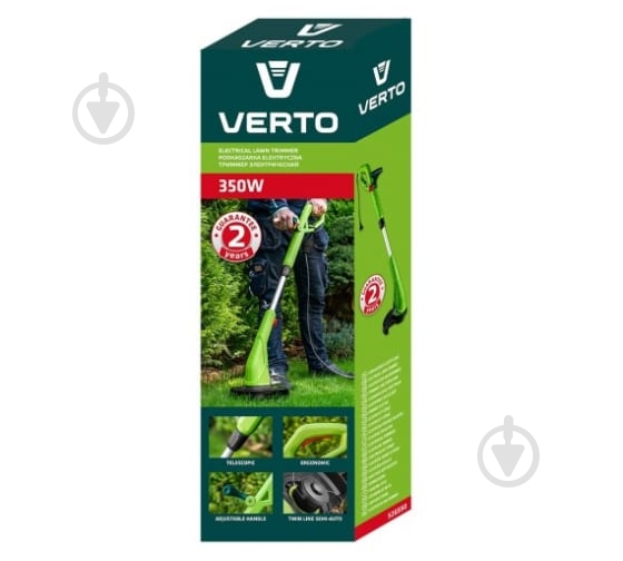 Триммер электрический Verto 52G550 350 Вт - фото 2 Триммер электрический Verto 52G550 350 Вт - фото 2