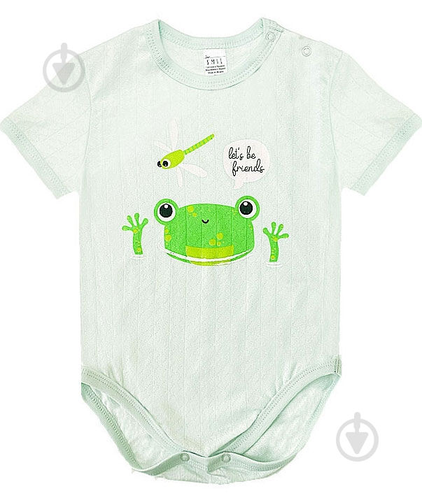 Боди унисекс Smil р.68 ментол 102688 - фото 1 Боди унисекс Smil р.68 ментол 102688 - фото 1