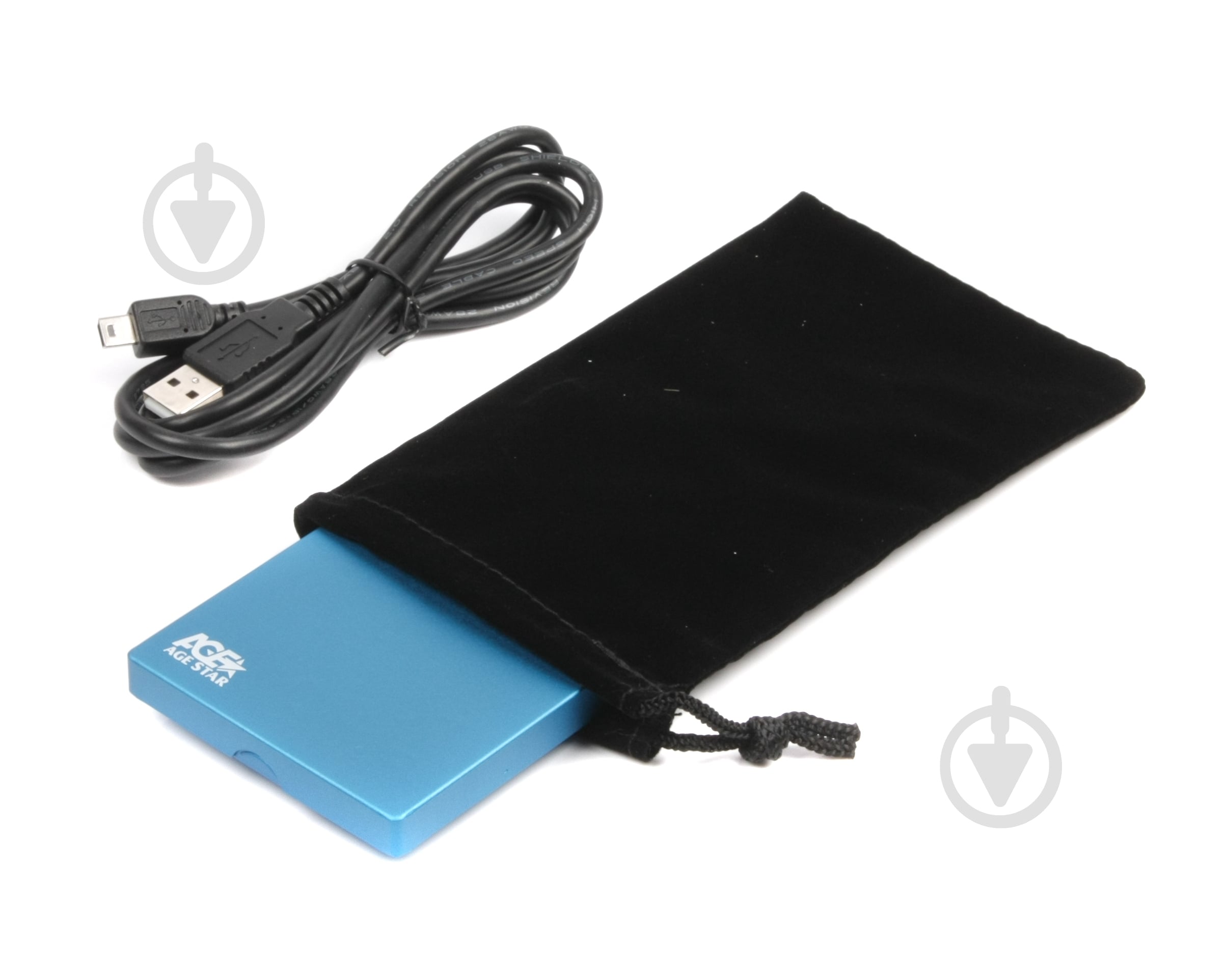 Зовнішній карман Agestar 2.5", USB2.0 SUB2O1 (blue) - фото 2