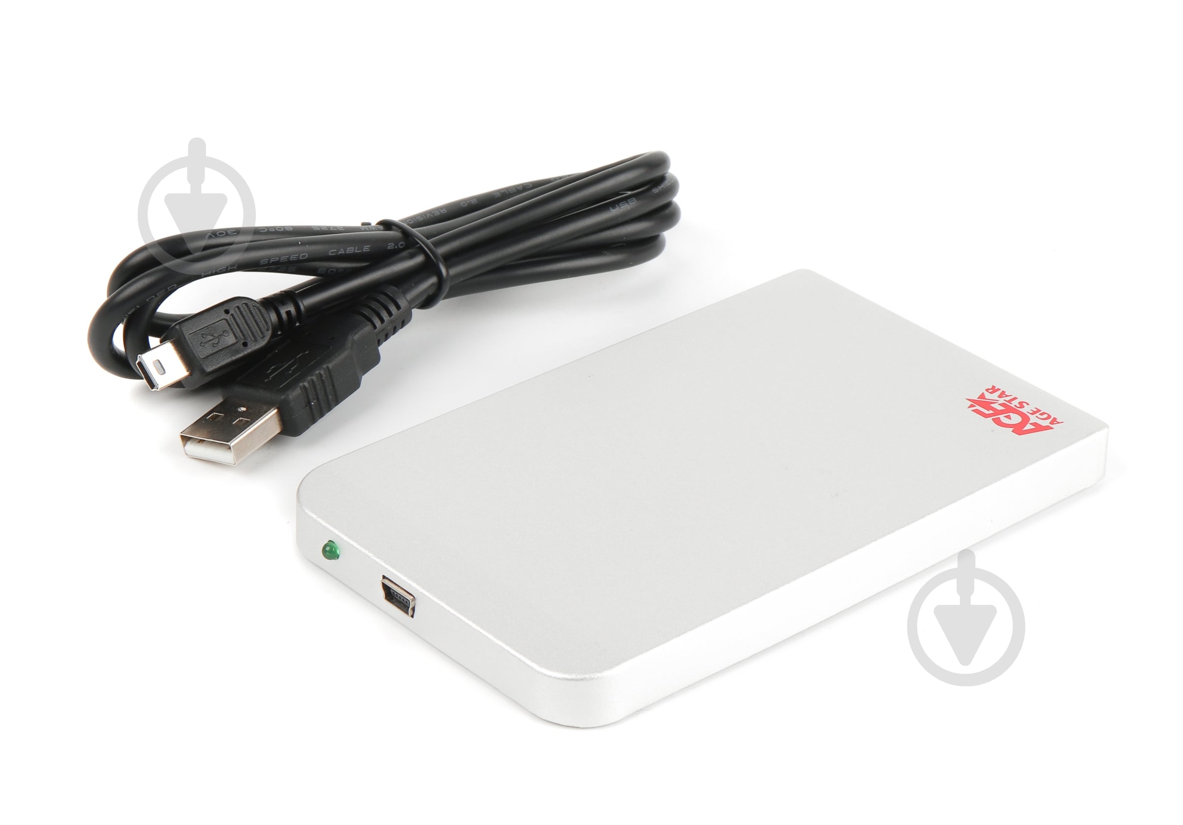 Зовнішній карман Agestar 2.5", USB2.0 SUB2O1 (silver) - фото 2 Зовнішній карман Agestar 2.5", USB2.0 SUB2O1 (silver) - фото 2