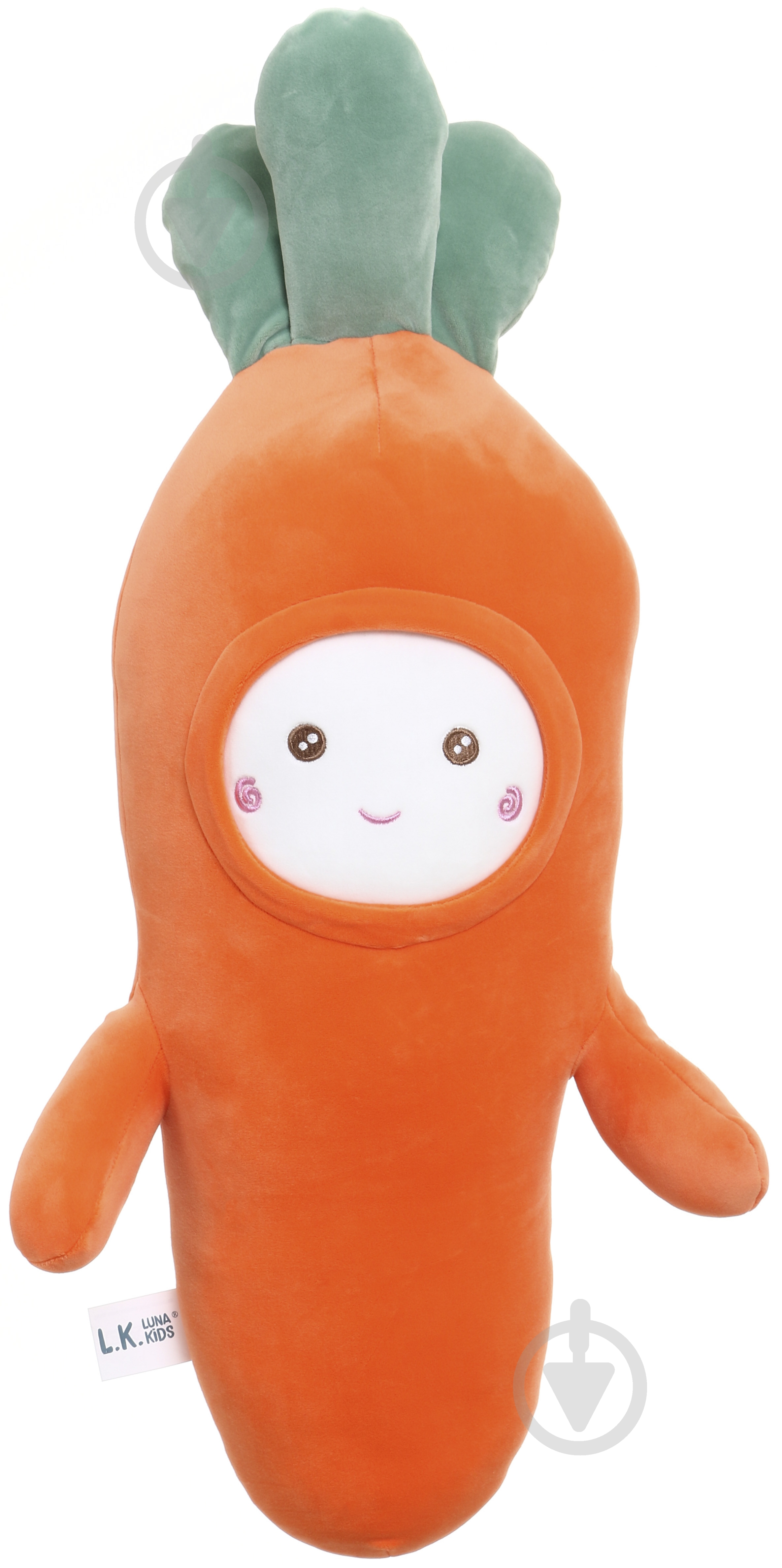 ᐉ М'яка іграшка Luna Kids Морква 76 см помаранчевий HF10942