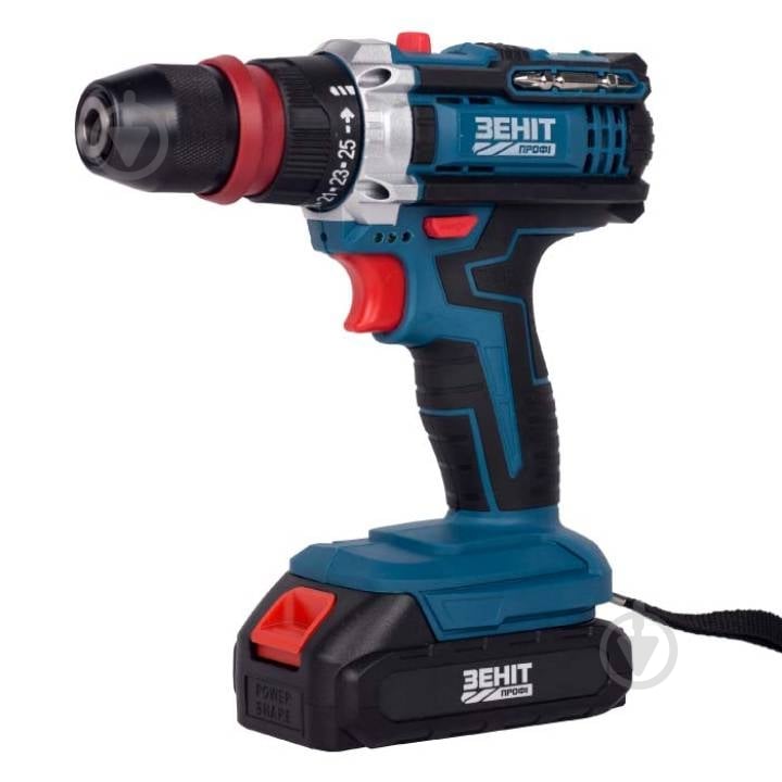 ᐉ Шуруповерт аккумуляторный Зеніт ЗПША-21/20 DFR Профи 853783