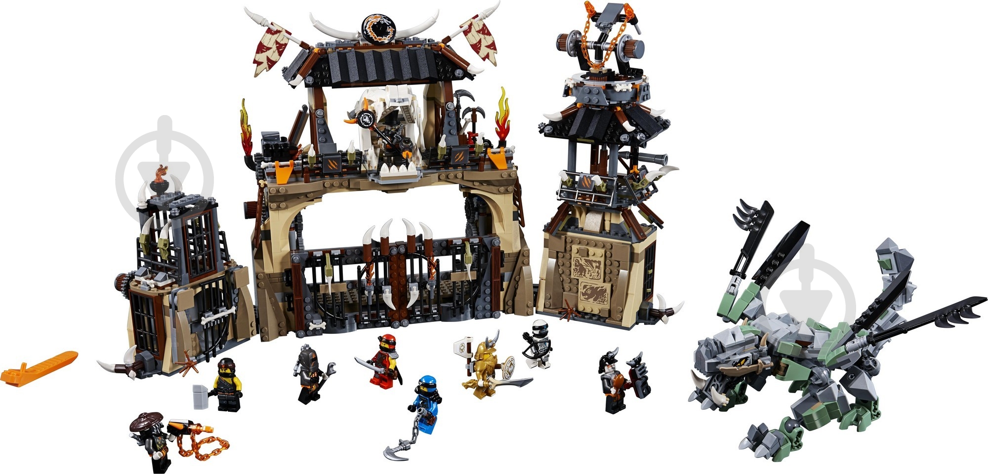 Конструктор LEGO Ninjago Драконья пропасть 70655 - фото 6 Конструктор LEGO Ninjago Драконья пропасть 70655 - фото 6