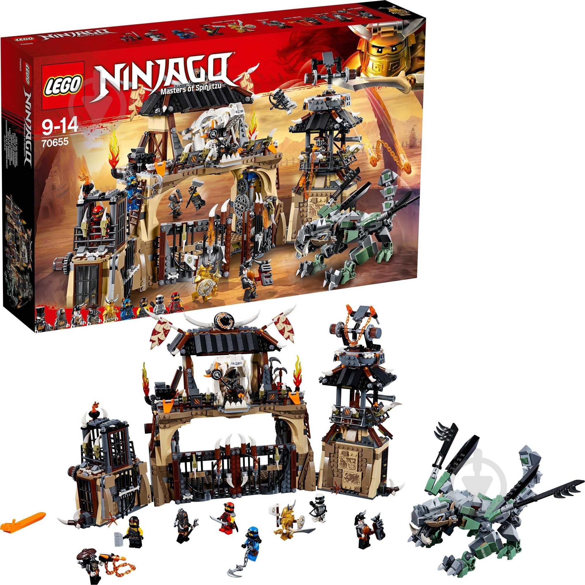 Конструктор LEGO Ninjago Драконья пропасть 70655 - фото 16 Конструктор LEGO Ninjago Драконья пропасть 70655 - фото 16
