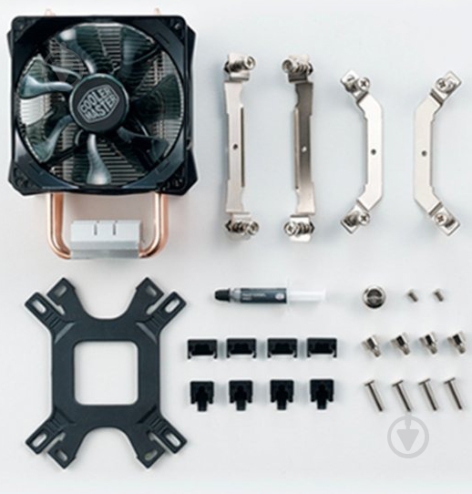 Процессорный кулер Cooler Master HYPER H410R RGB - фото 5