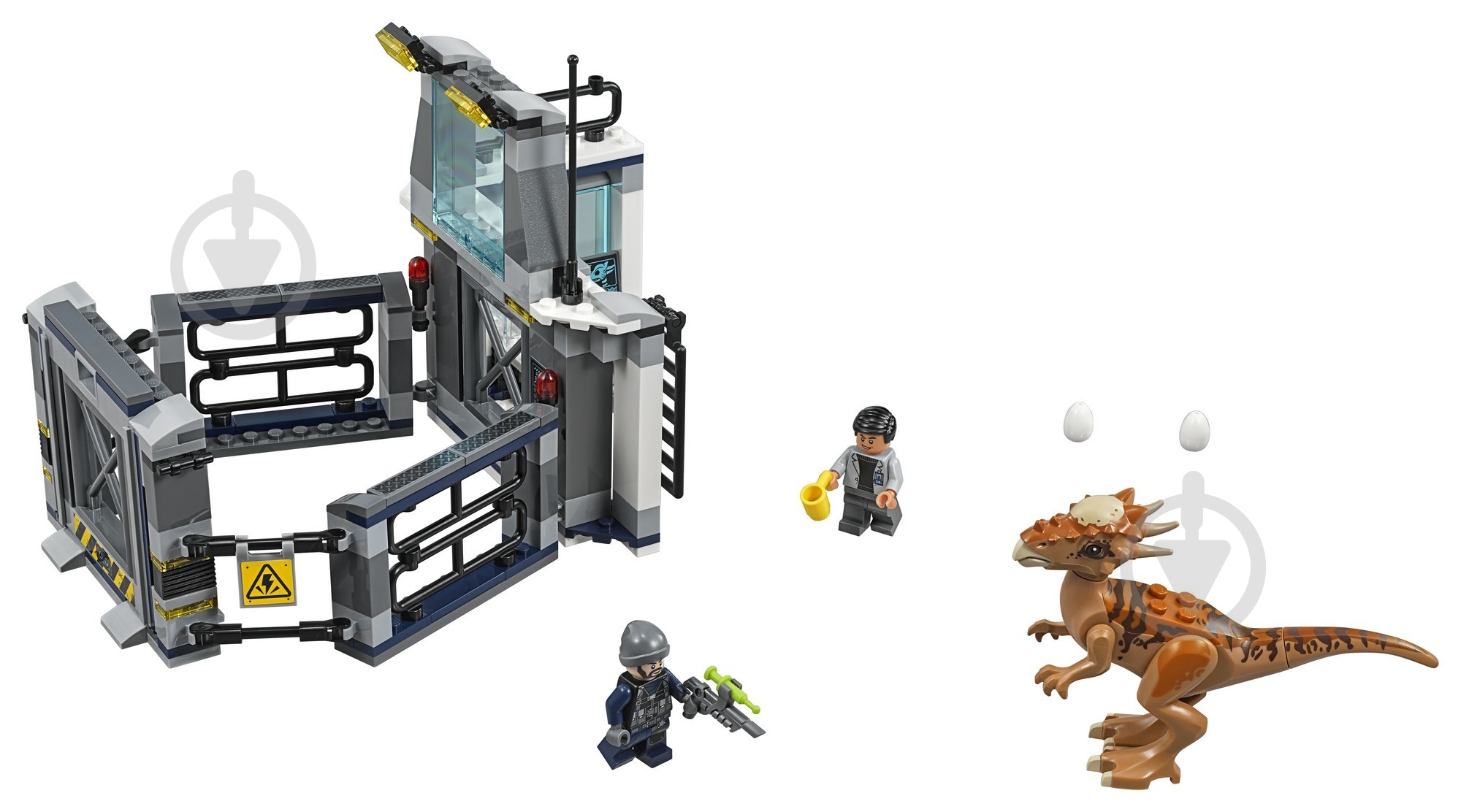 Конструктор LEGO Jurassic World Втеча стигомолоха з лабораторії 75927 - фото 13 Конструктор LEGO Jurassic World Втеча стигомолоха з лабораторії 75927 - фото 13